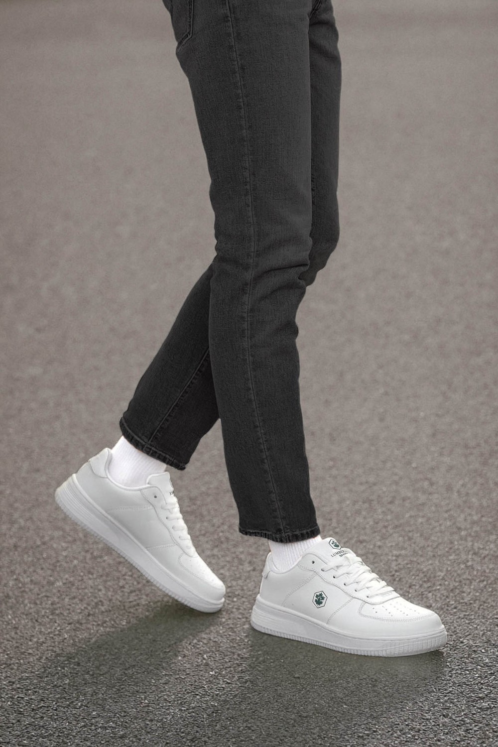 Lumberjack A102012650 5W Finster 5PR Erkek Klasik Sneaker Beyaz görsel 2
