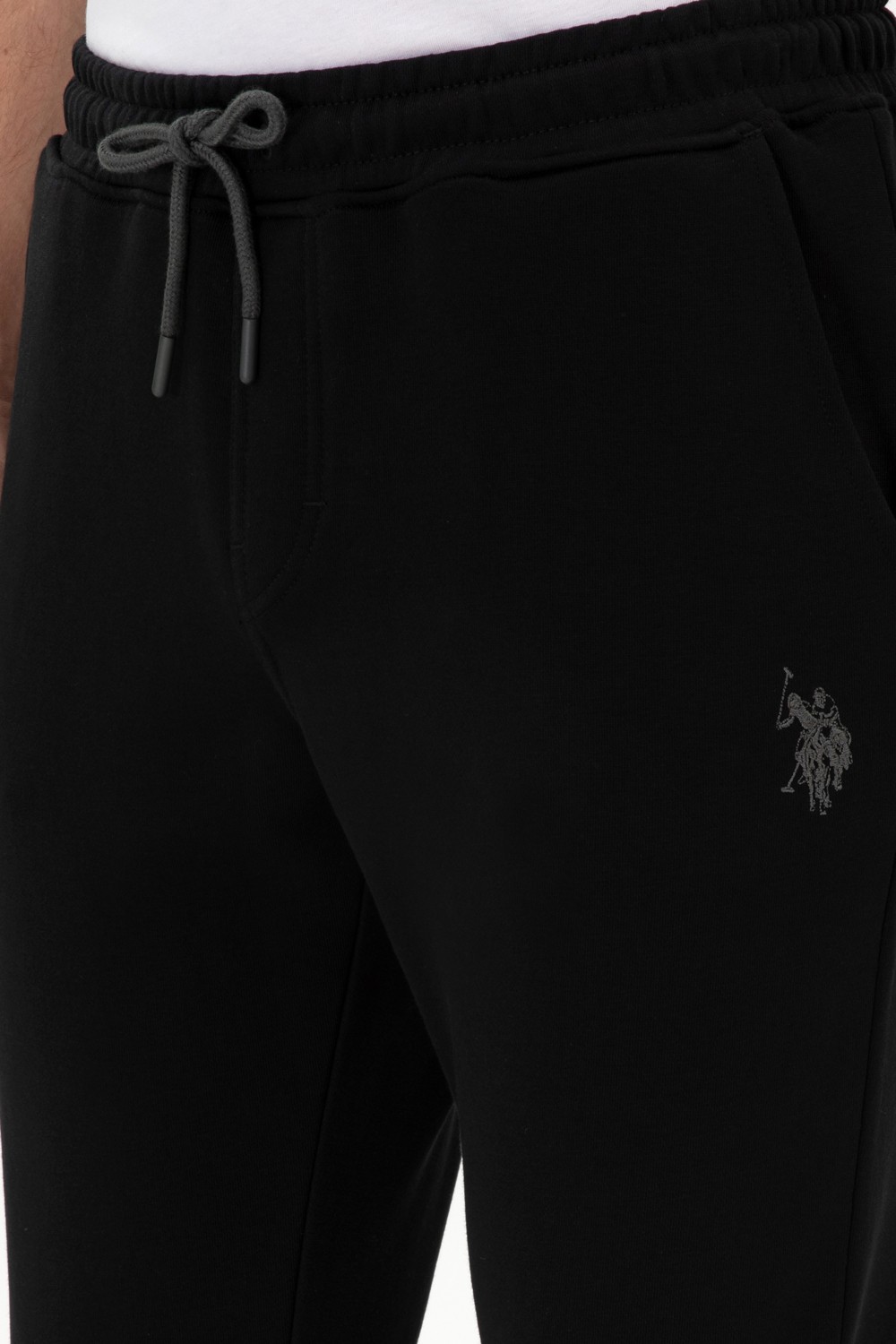 U.S. Polo Assn. Erkek Siyah Eşofman Altı 50313747-VR046 görsel 5