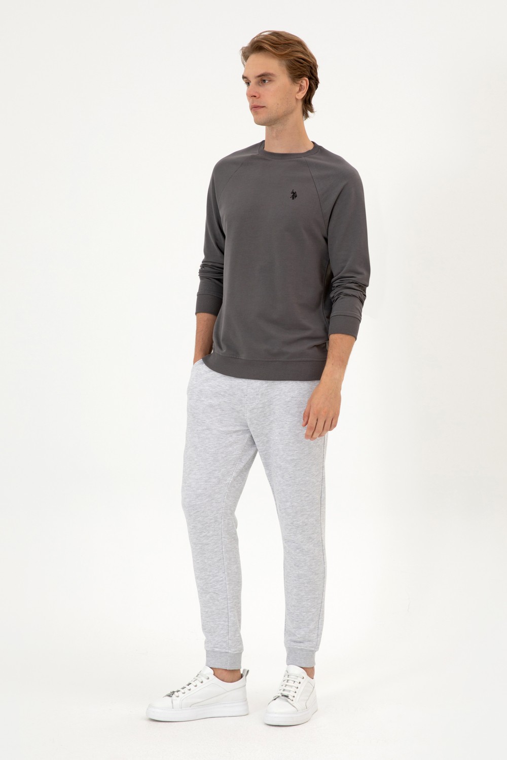U.S. Polo Assn. Erkek Siyah Eşofman Altı 50313765-VR046 görsel 3