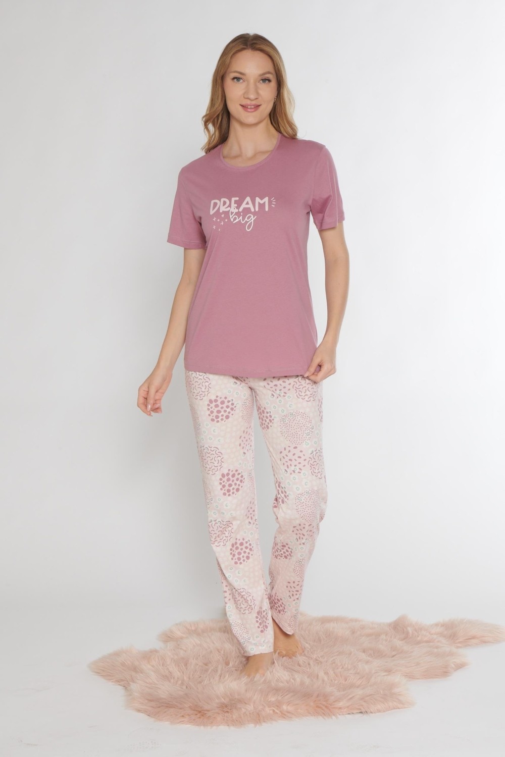 Dowry Kısa Kol Yazlık Pijama Takımı Dowry 08-132