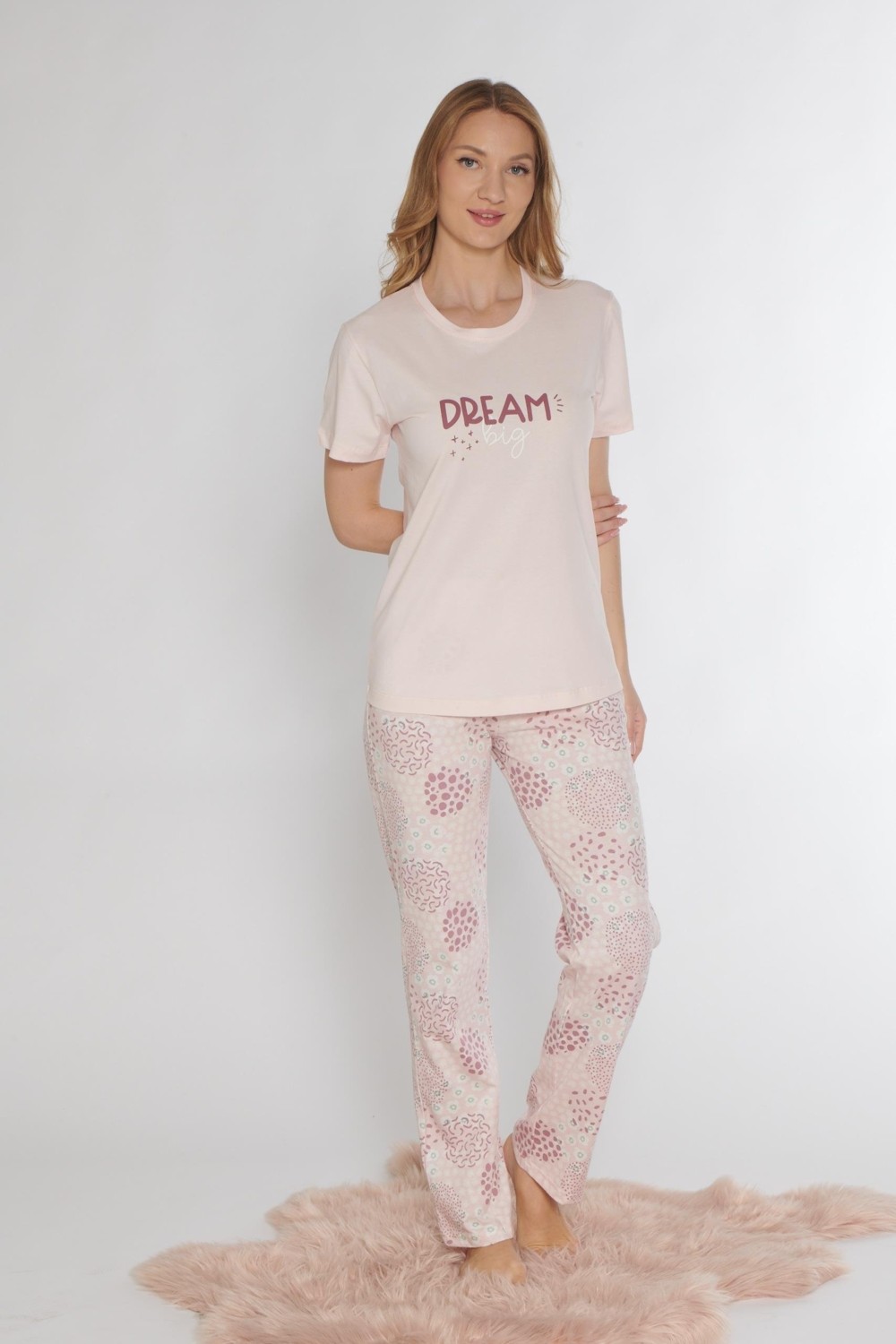 Dowry Kısa Kol Yazlık Pijama Takımı Dowry 08-132 görsel 6