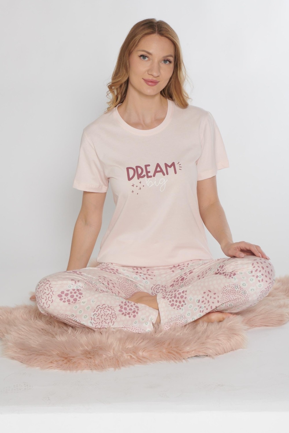 Dowry Kısa Kol Yazlık Pijama Takımı Dowry 08-132 görsel 8