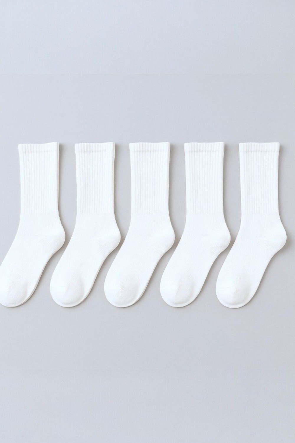 Hitit Socks Unisex 5 Çift Premium Kalite Yüksek Pamuklu Kolej Çorap
