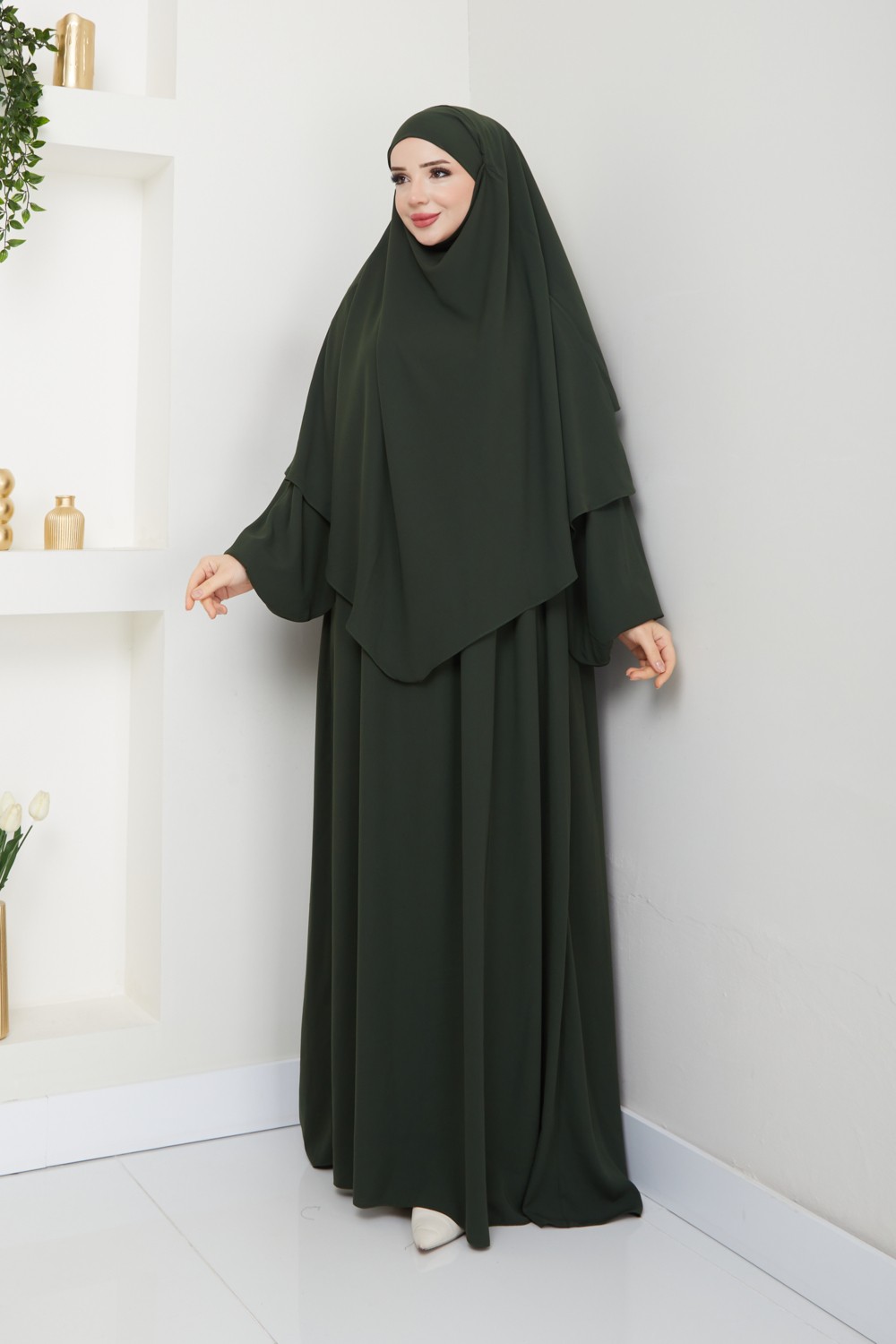 Rüyam Moda Butik Elbise Sufle 3'lü Takım
