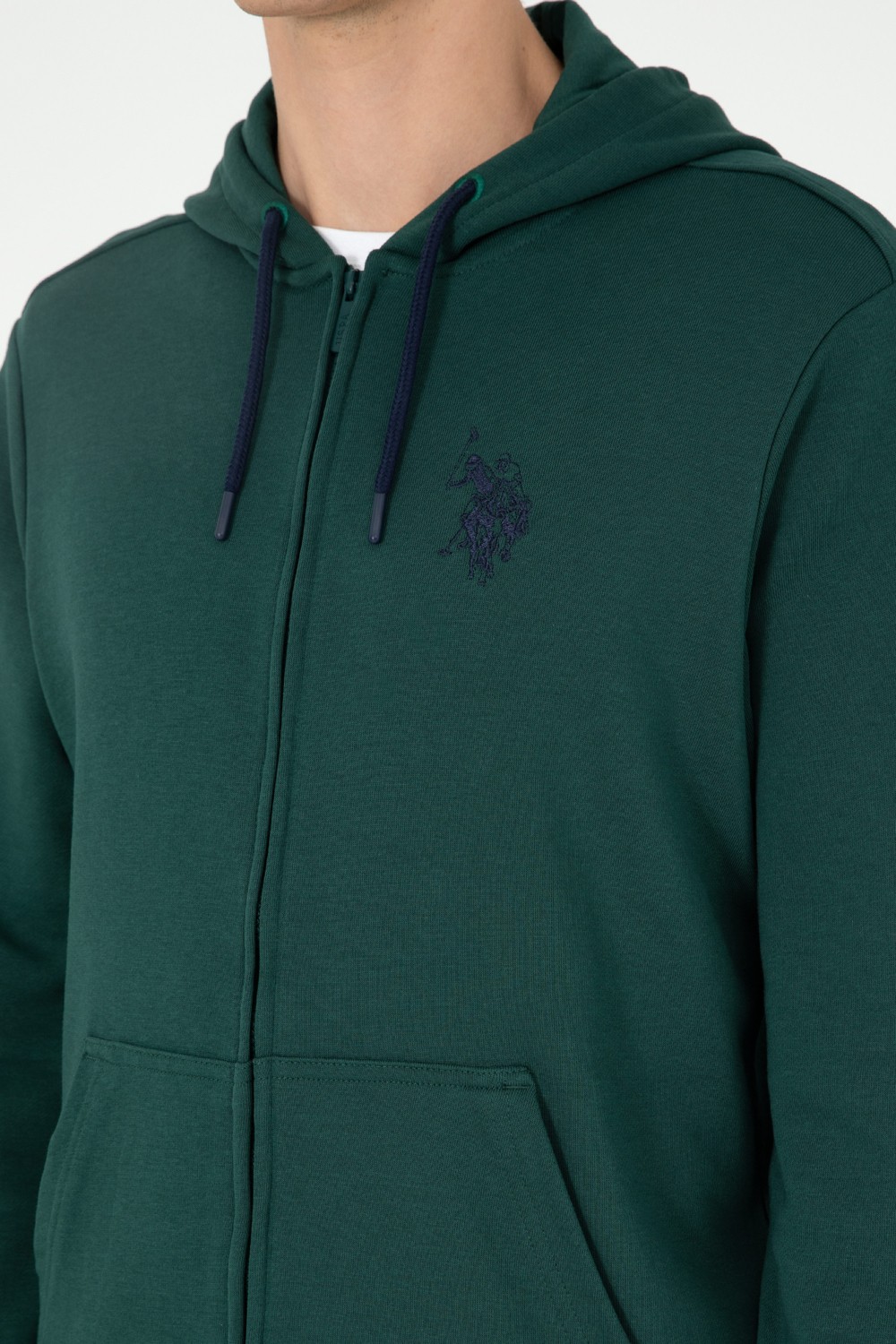 U.S. Polo Assn. Erkek Kahverengi Örme Hırka 50295147-VR029 görsel 7