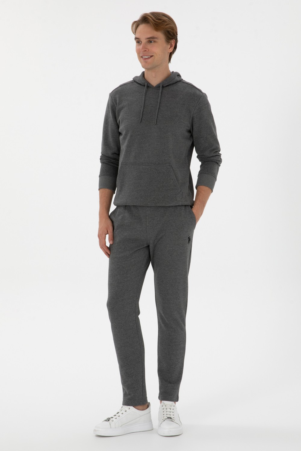 U.S. Polo Assn. Erkek Siyah Eşofman Altı 50313747-VR046 görsel 7