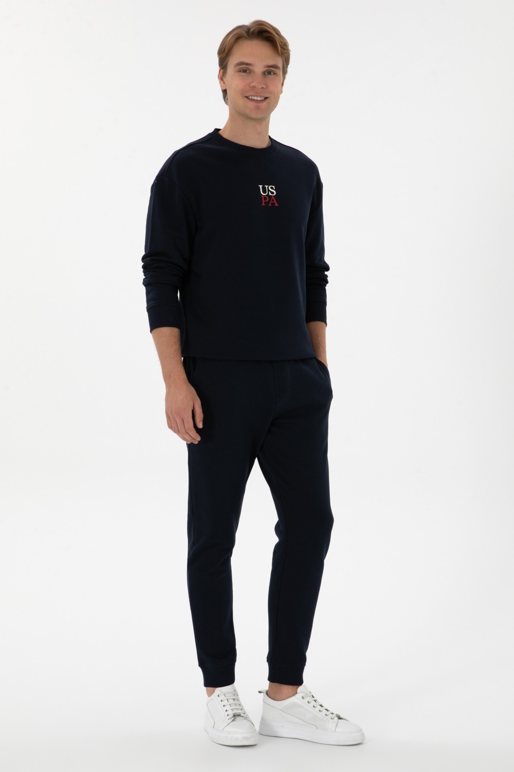 U.S. Polo Assn. Erkek Siyah Eşofman Altı 50313759-VR046