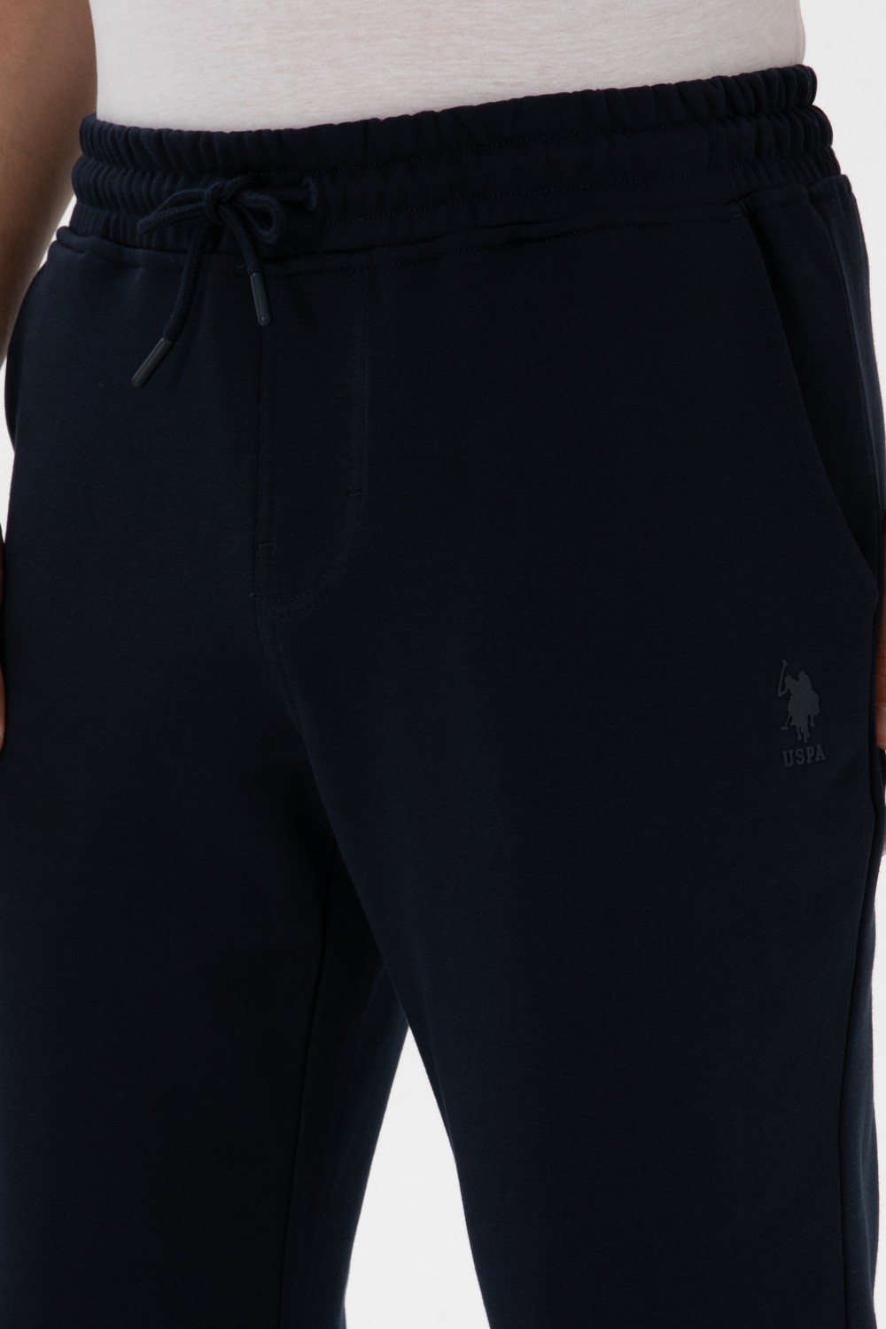 U.S. Polo Assn. Erkek Siyah Eşofman Altı 50313759-VR046 görsel 5