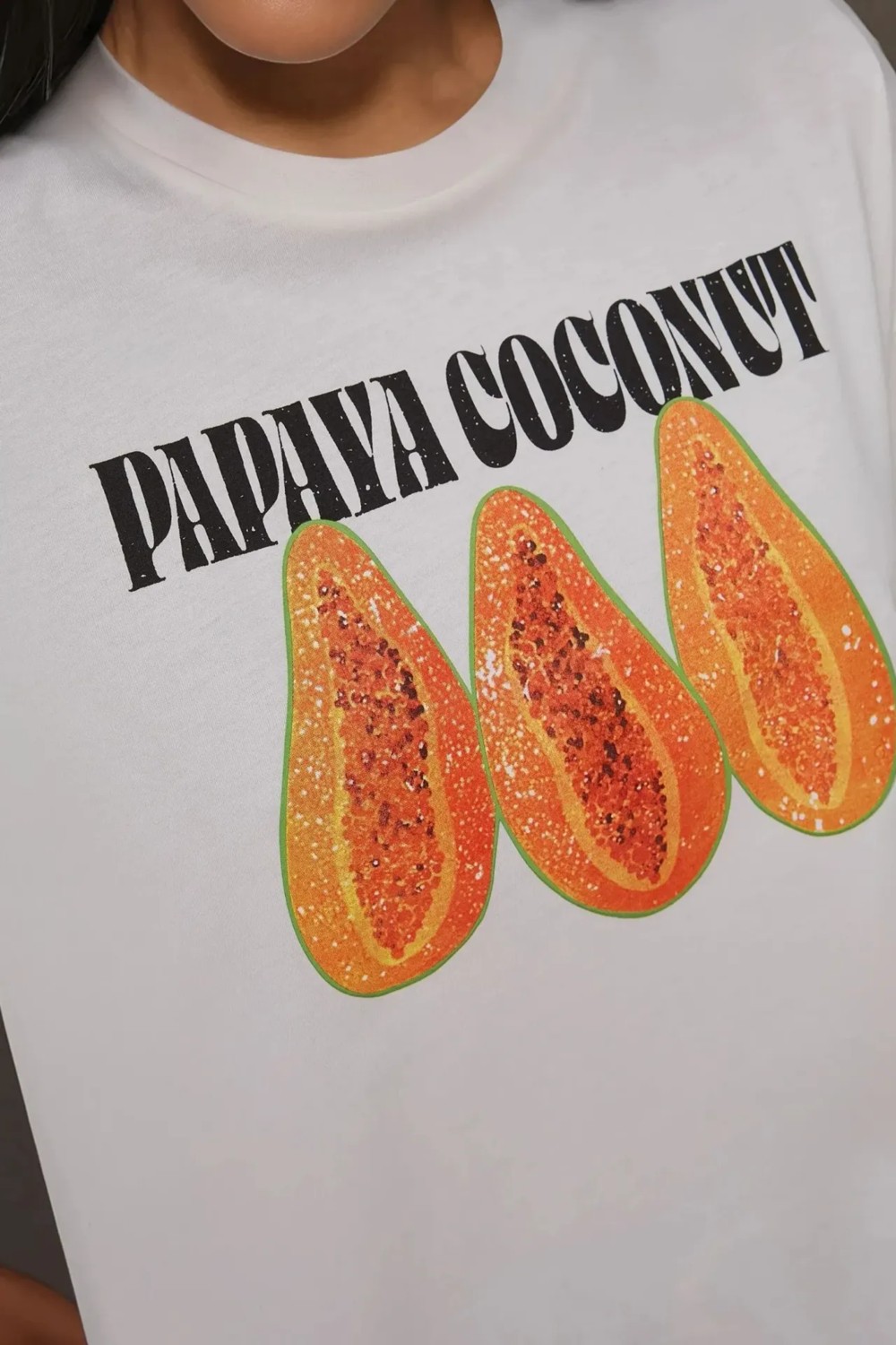 Hiccup Kadınlar Kadın %100 Pamuk Bisiklet Yaka Oversize Beyaz Baskılı T-Shirt Kırmızı görsel 4