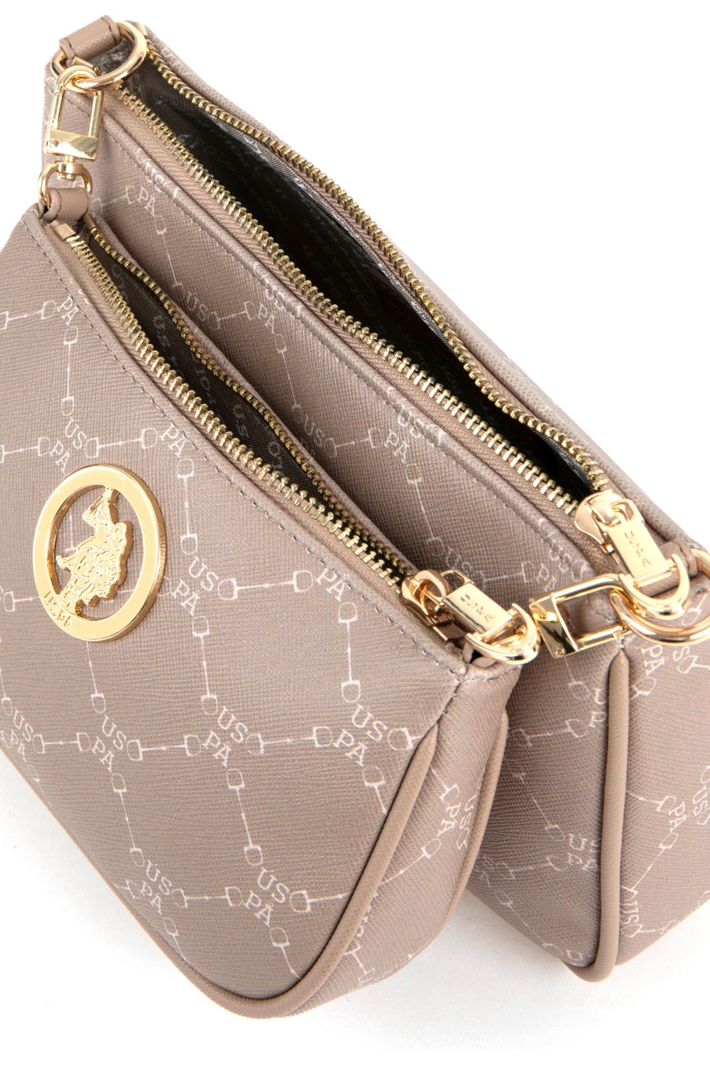 U.S. Polo Assn. Kadın Siyah Çapraz Çanta 50300294-VR046 görsel 7