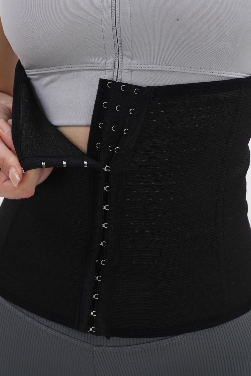Teknotrust 3 Kademe Ayarlı Agraflı Bel Korsesi Unisex Günlük Rahatlık