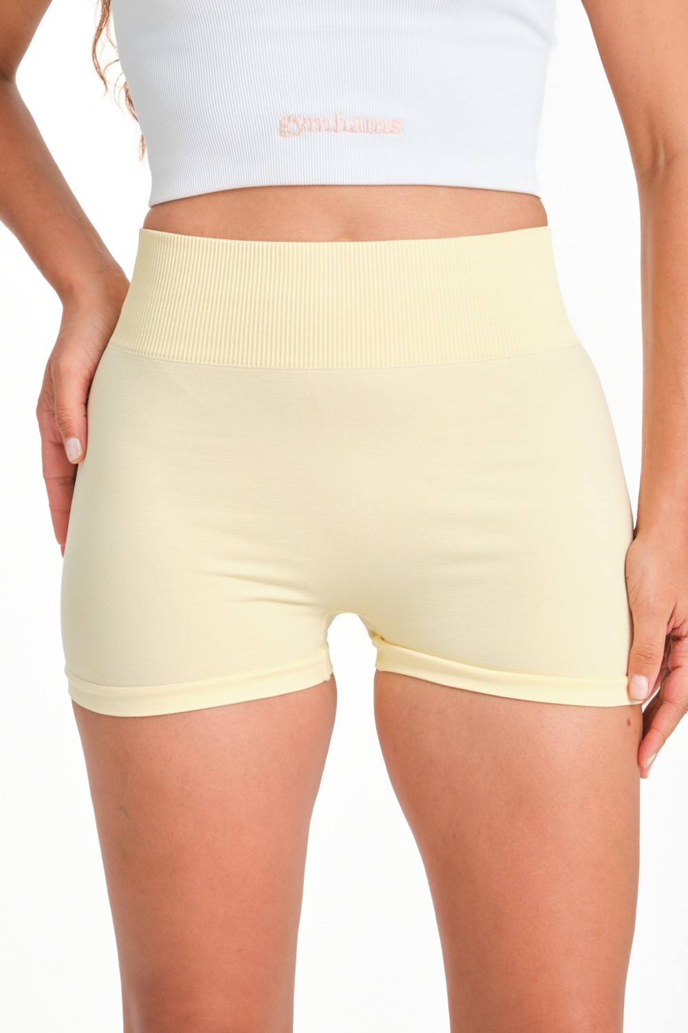 Gymhams Drop Mini Shorts Kalça Büzgülü Süper Mini Şort, Push-Up Etkili Toparlayıcı & Şekillendirici görsel 8