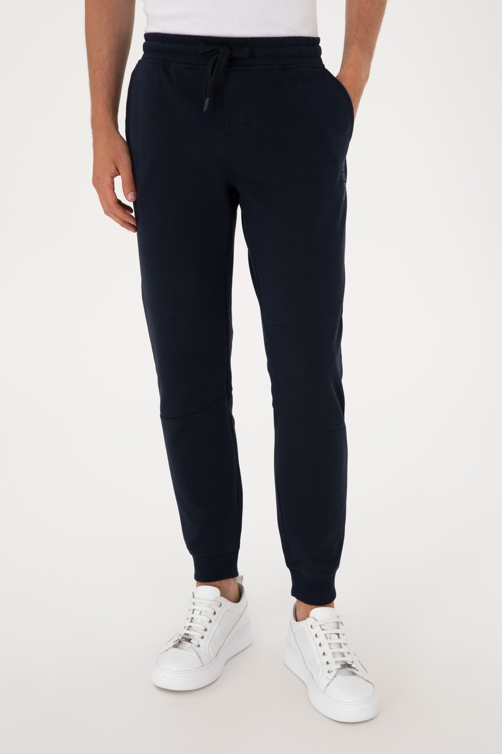 U.S. Polo Assn. Erkek Siyah Eşofman Altı 50293450-VR046 görsel 2