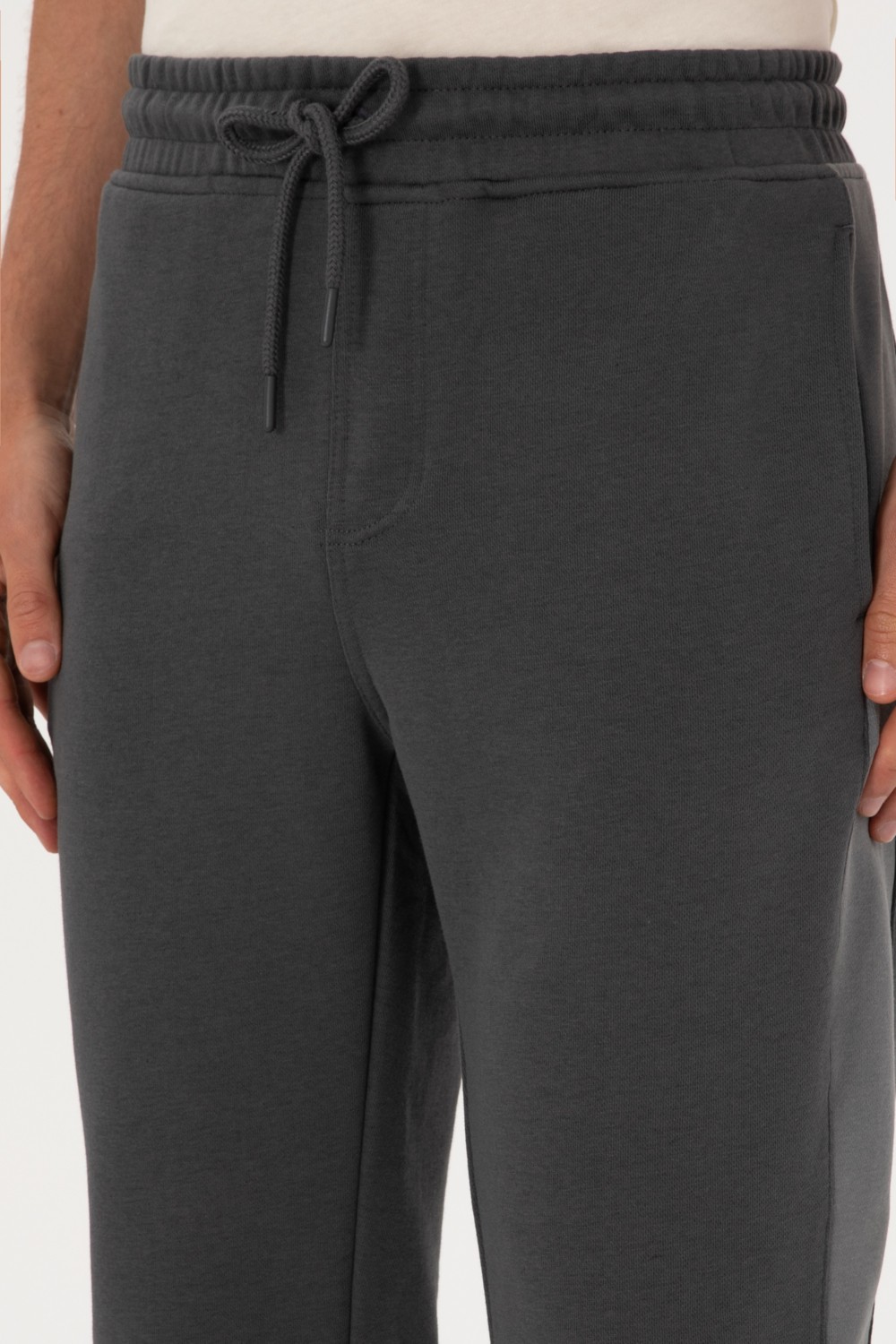 U.S. Polo Assn. Erkek Antrasit Eşofman Altı 50293453-VR006 görsel 5