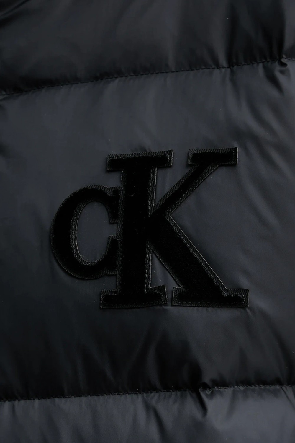 Calvin Klein Kapitoneli Logolu Boxy Fit Dik Yaka Şişme Ceket LV047D503GUB1 Bayan Ceket LV047D503G Ub1 görsel 5