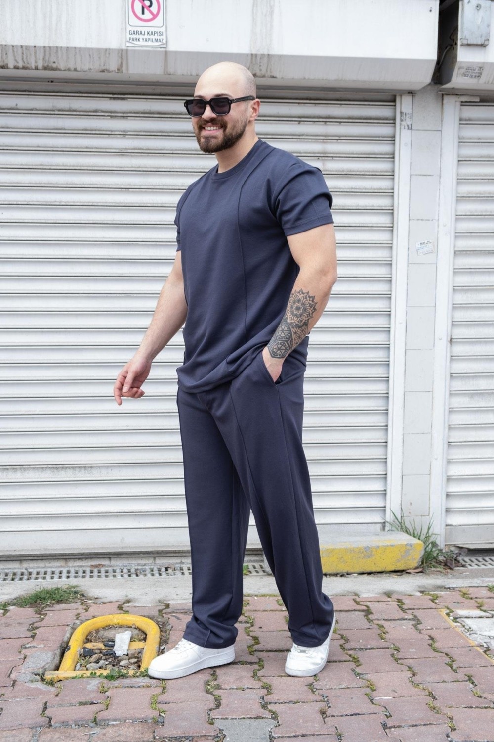 Moda Fethi Oysho Kumaş Alt/üst Rahat Kalıp Takım
