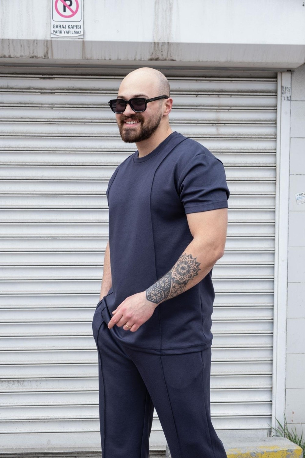 Moda Fethi Oysho Kumaş Alt/üst Rahat Kalıp Takım görsel 5