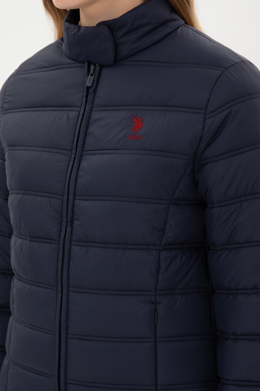 U.S. Polo Assn. Kadın Siyah Mont 50312005-VR046 görsel 7