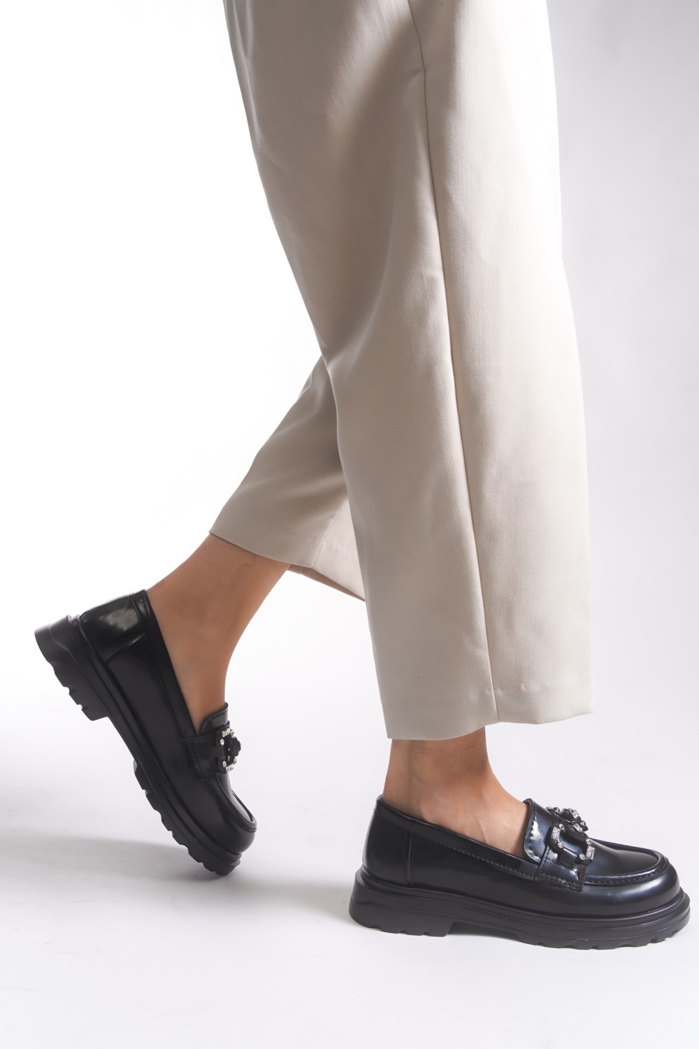 Riccon Kadın Loafer 0012557 görsel 4
