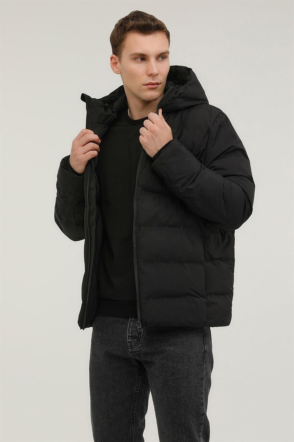 Lumberjack 2W M-Sn22 Nolan Coat 2Pr Siyah Erkek Mont 101165530