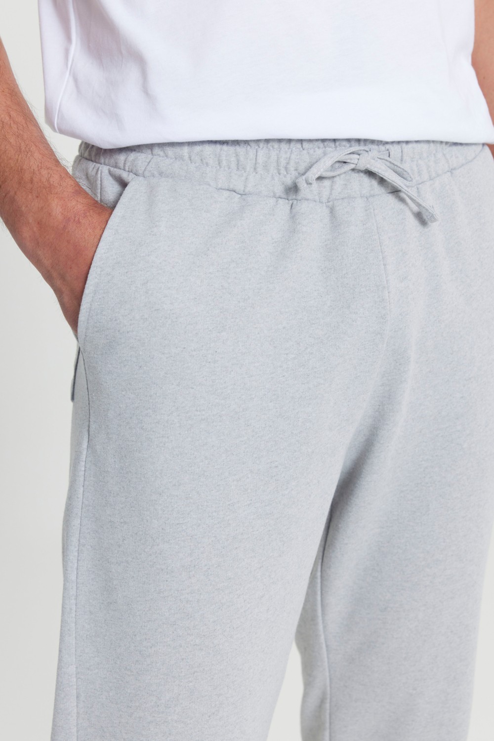 Altınyıldız Classics Erkek Siyah Standart Fit Normal Kesim 2 Iplik Cepli Rahat Pamuklu Jogger Eşofman Altı görsel 4