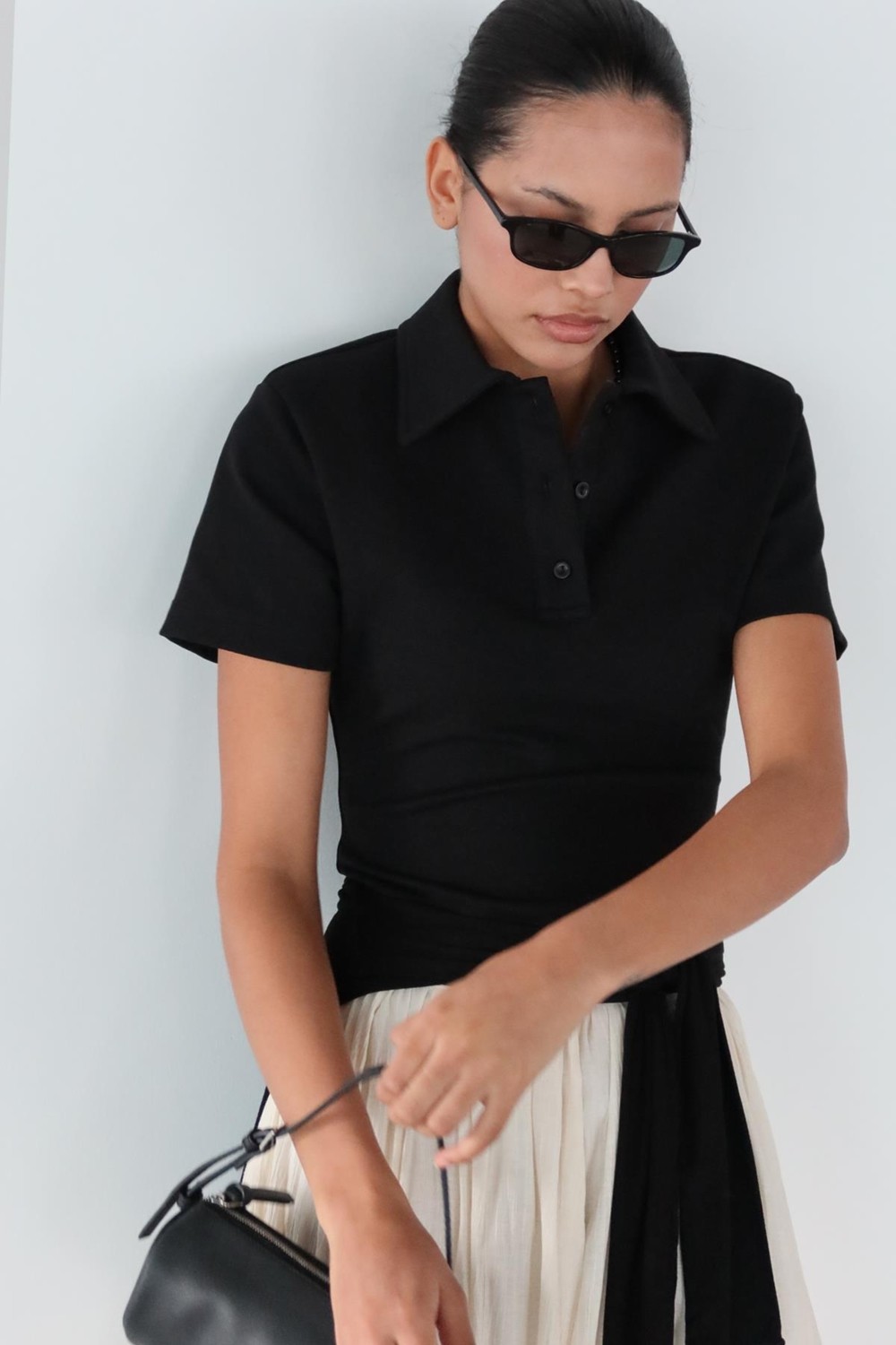Suud Collection Kırmızı Jane Polo Yaka Tişört