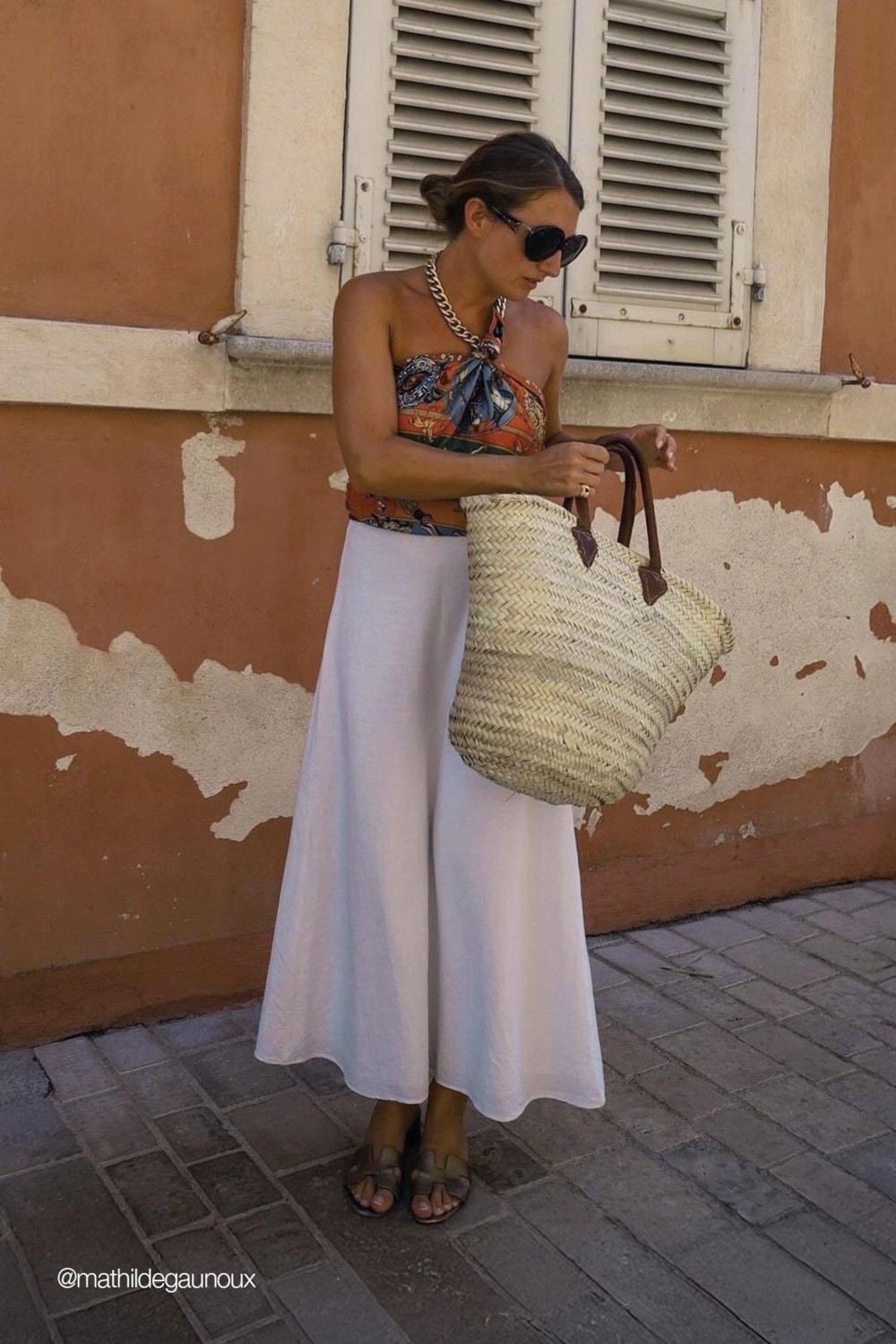 Suud Collection Beyaz Serena Kloş Etek