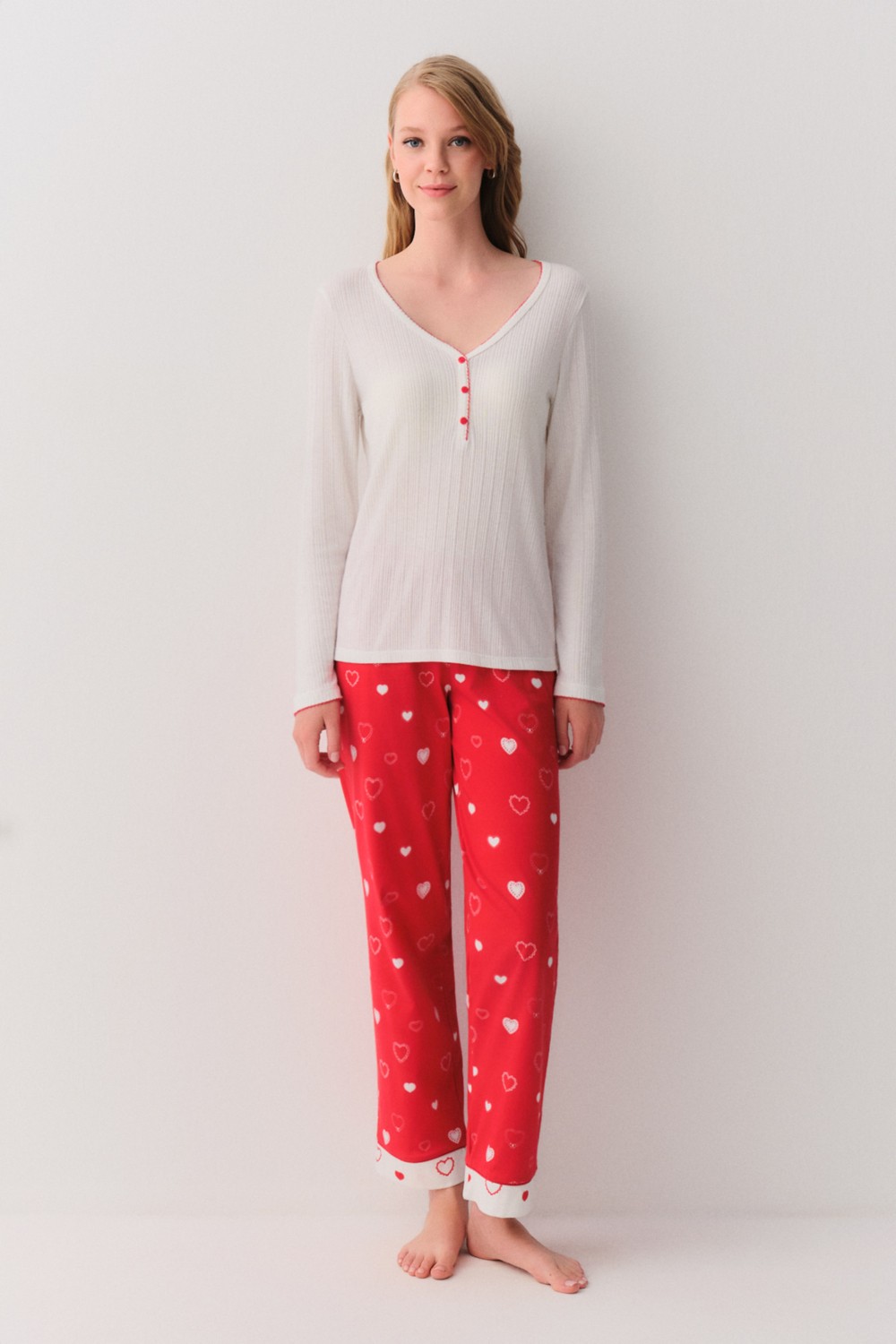 Suwen Love Pijama Takımı