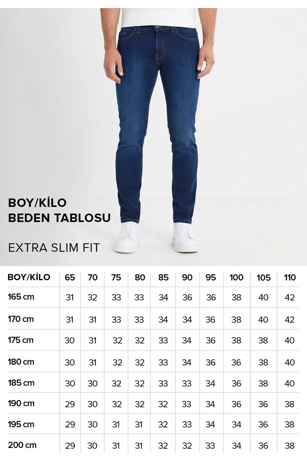 Altınyıldız Classics Erkek Siyah Diz İzi Yapmayan Pamuklu Esnek Denim Jean Kot Pantolon Ekstra Slim Fit Dar Kesim Rıss görsel 3