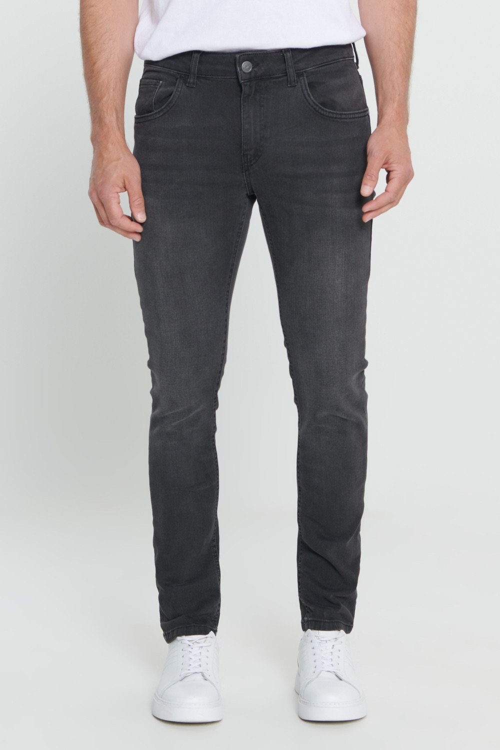 Altınyıldız Classics Erkek Siyah Diz İzi Yapmayan Pamuklu Esnek Denim Jean Kot Pantolon Ekstra Slim Fit Dar Kesim Rıss görsel 6