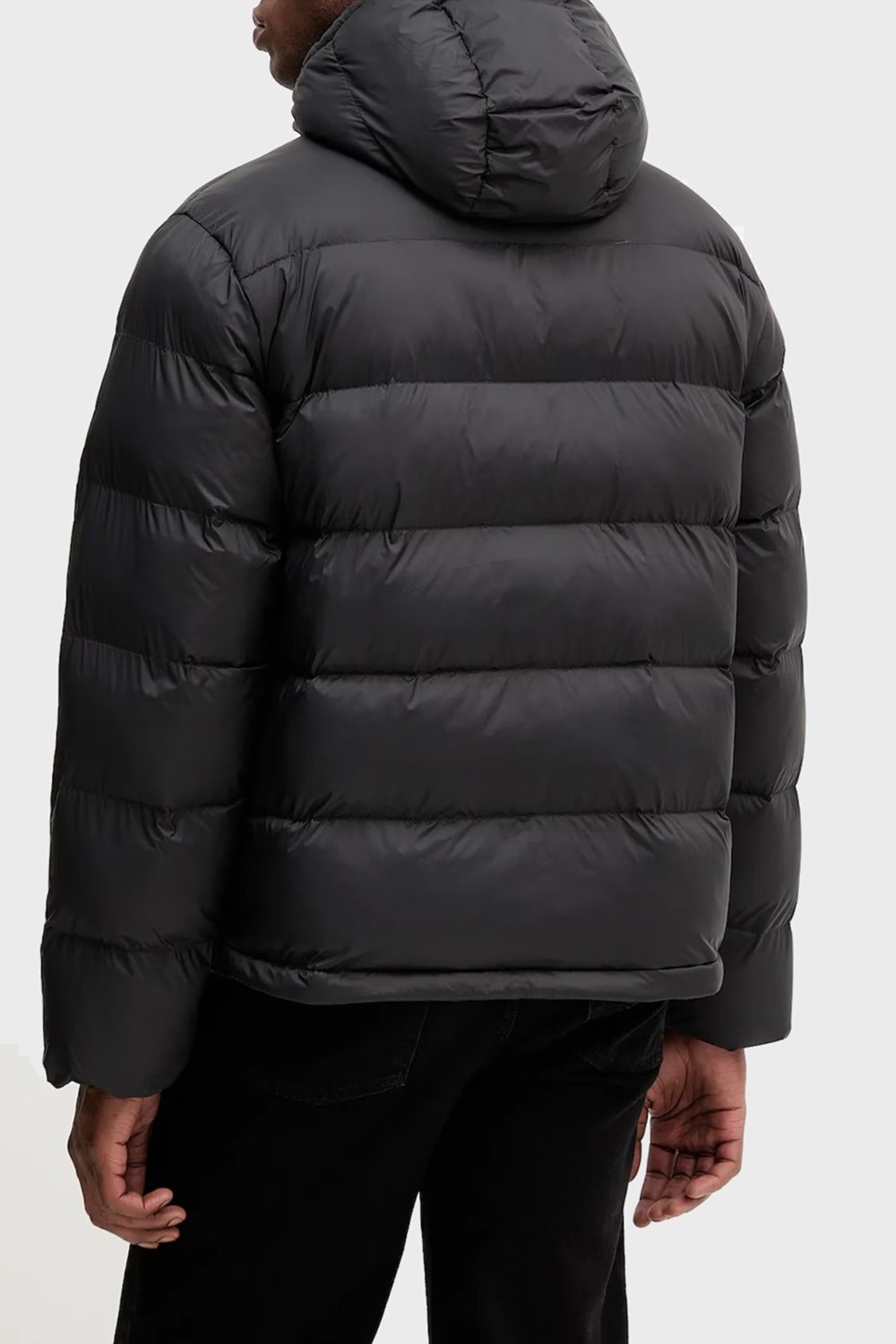 Calvin Klein Kapitoneli Regular Fit Kapüşonlu Yaka Şişme Mont LV04RD528GUB1 Erkek Mont LV04RD528G Ub1 görsel 3
