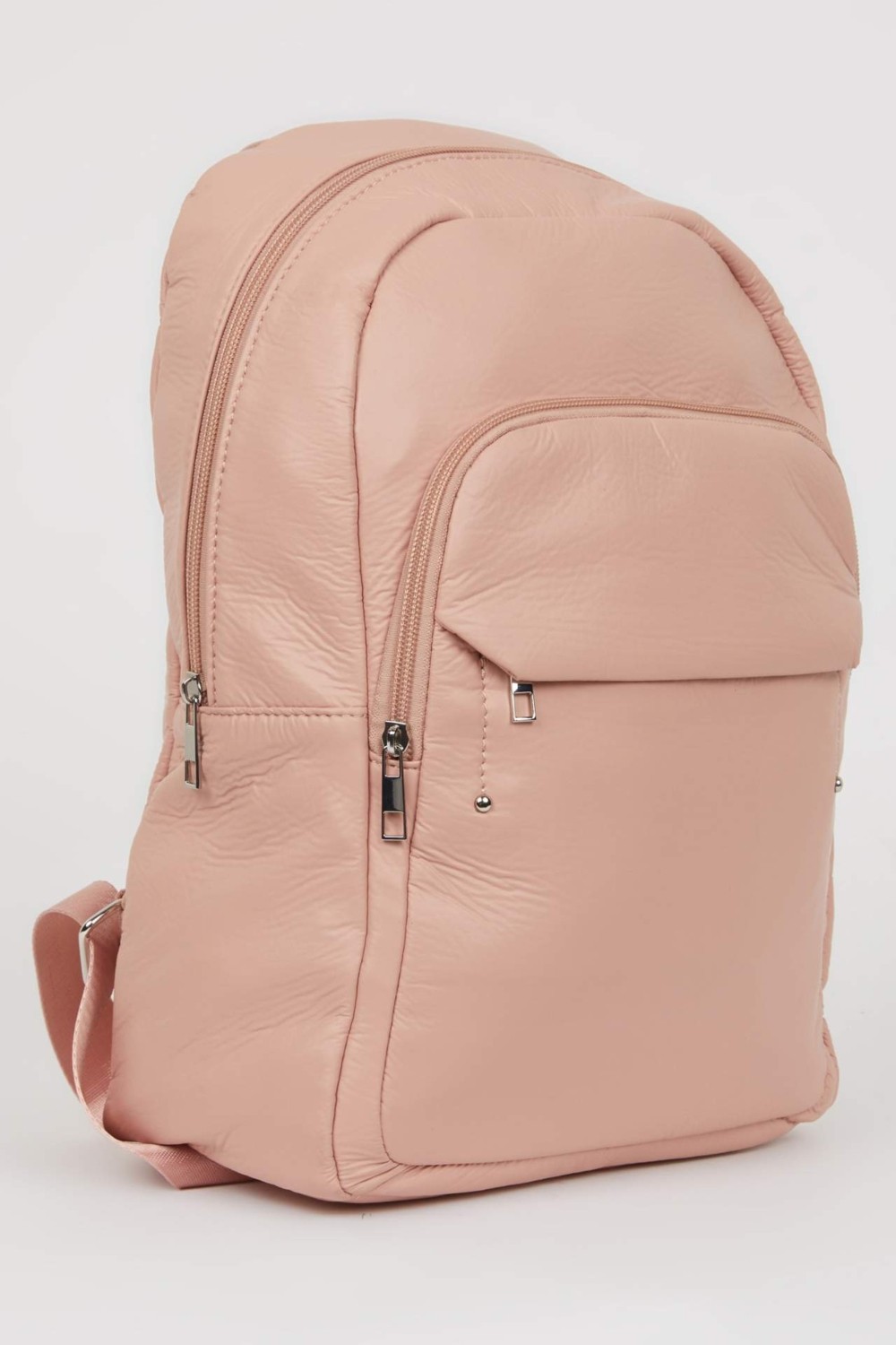 DeFacto Unisex Suni Deri Sırt Çantası C5607AXNS görsel 7