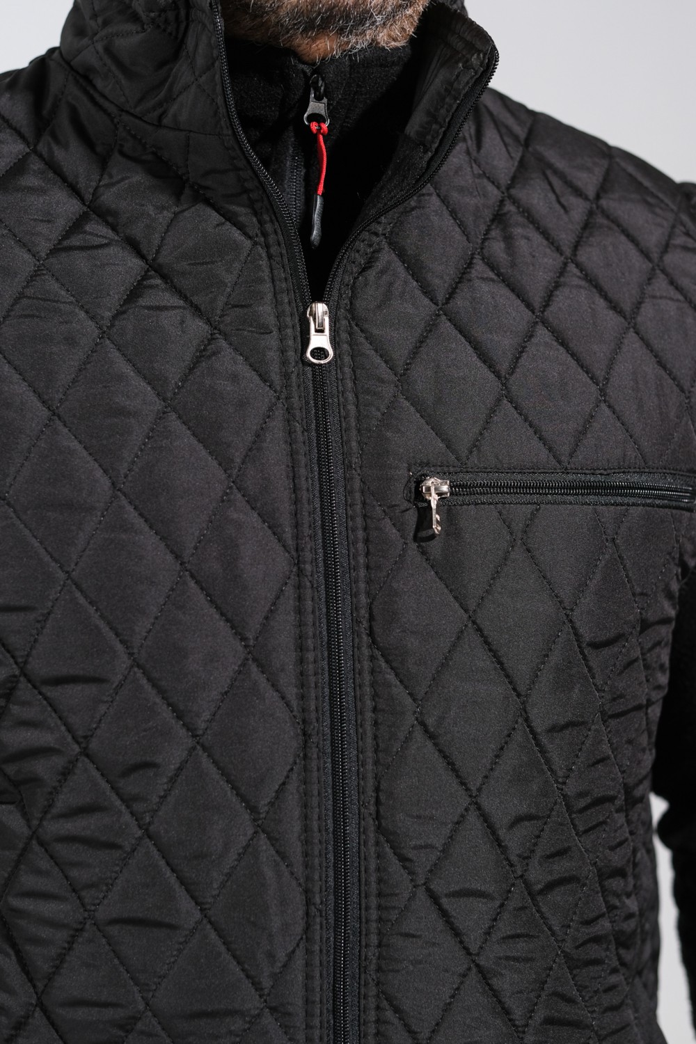 Derin Mavi Süper Battal Kapitone Yelek 7XL-8XL-9XL-10XL görsel 3