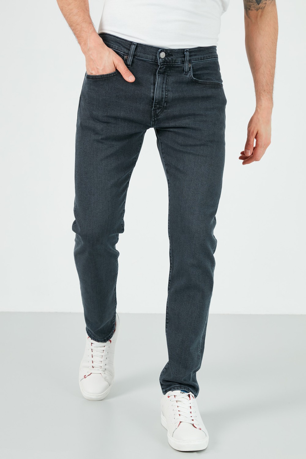 Levi's ® 512™ Slim Taper Erkek Jean Pantolon Regular Fit Denim Kumaş Richmond Blue Black