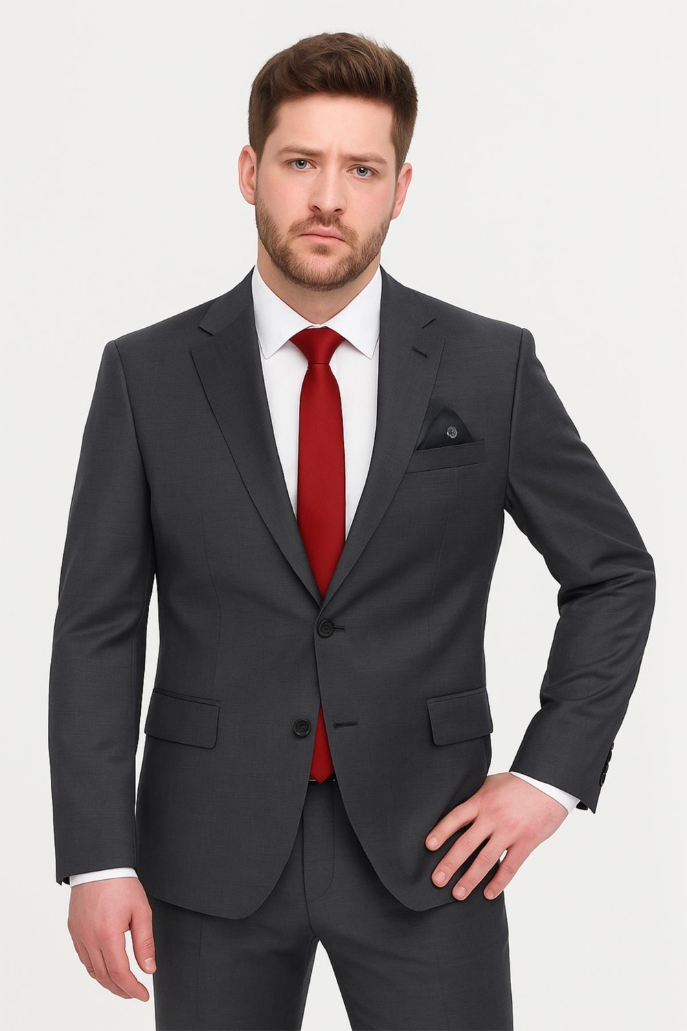 Piserro Erkek Takım Elbise Slim Fit