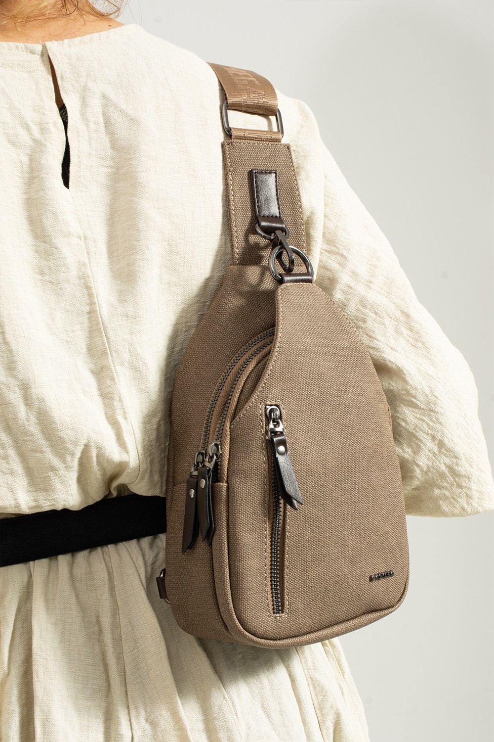 Mega Bag M 708 Mega Bag Kanvas Body Bag / Omuz Çantası görsel 7