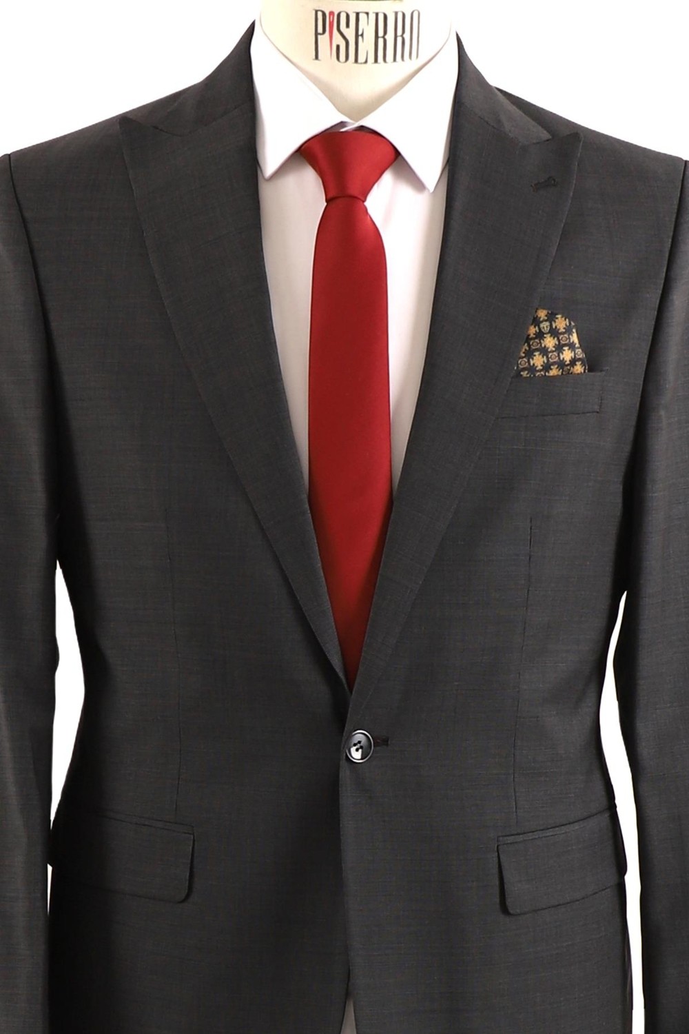 Piserro Erkek Takım Elbise Slim Fit görsel 4