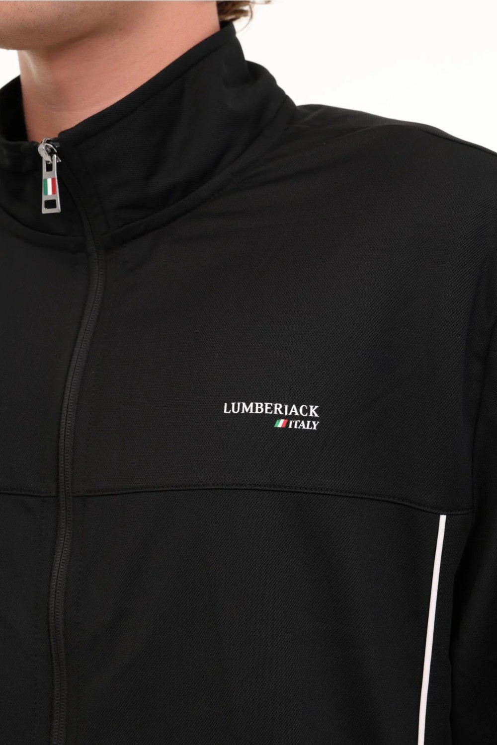Lumberjack ml Fall 18ITL705 5pr Erkek Siyah Eşofman Üstü 102024099 görsel 4