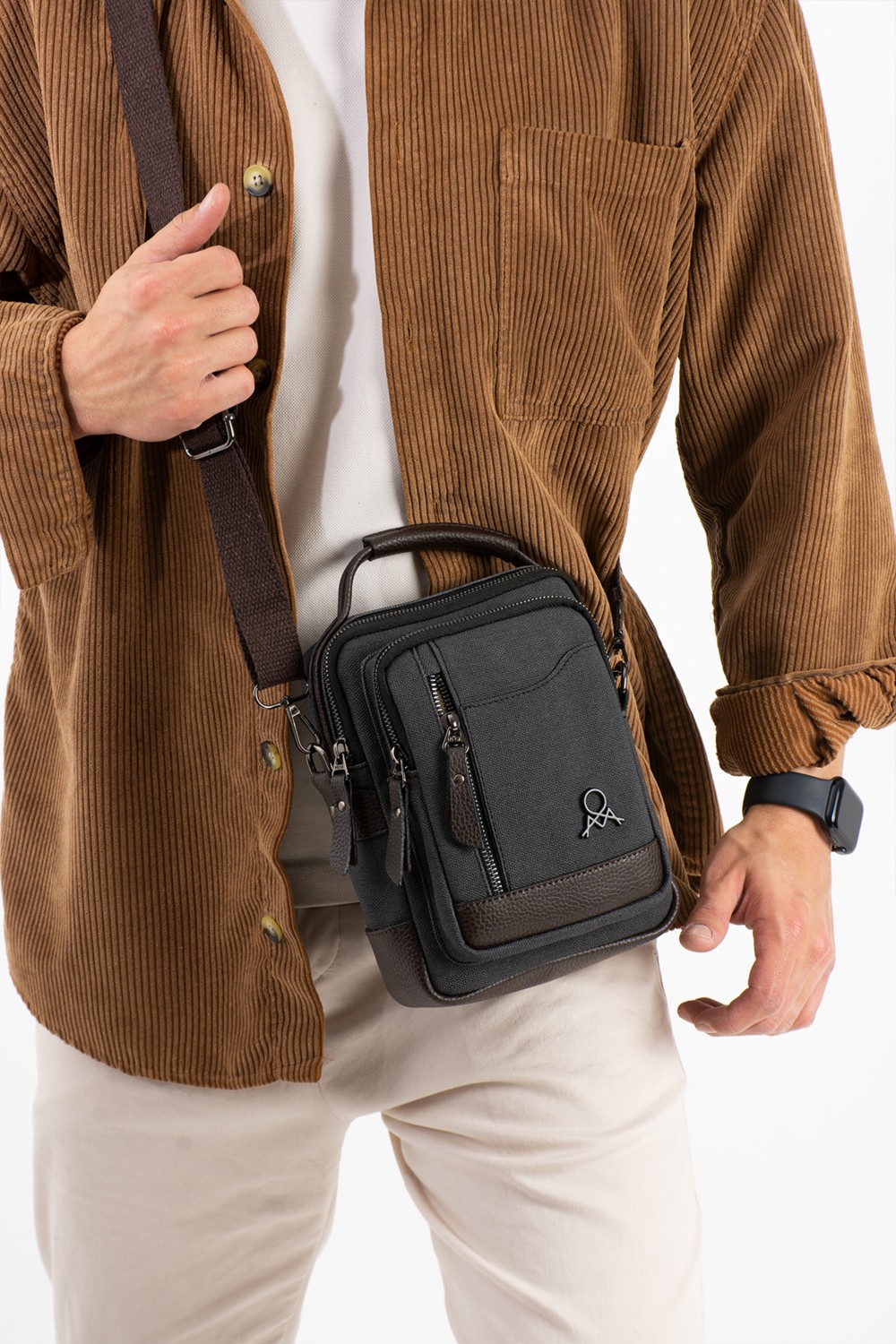 Mega Bag M 422 Mega Bag Erkek Portföy Omuz Çantası görsel 6