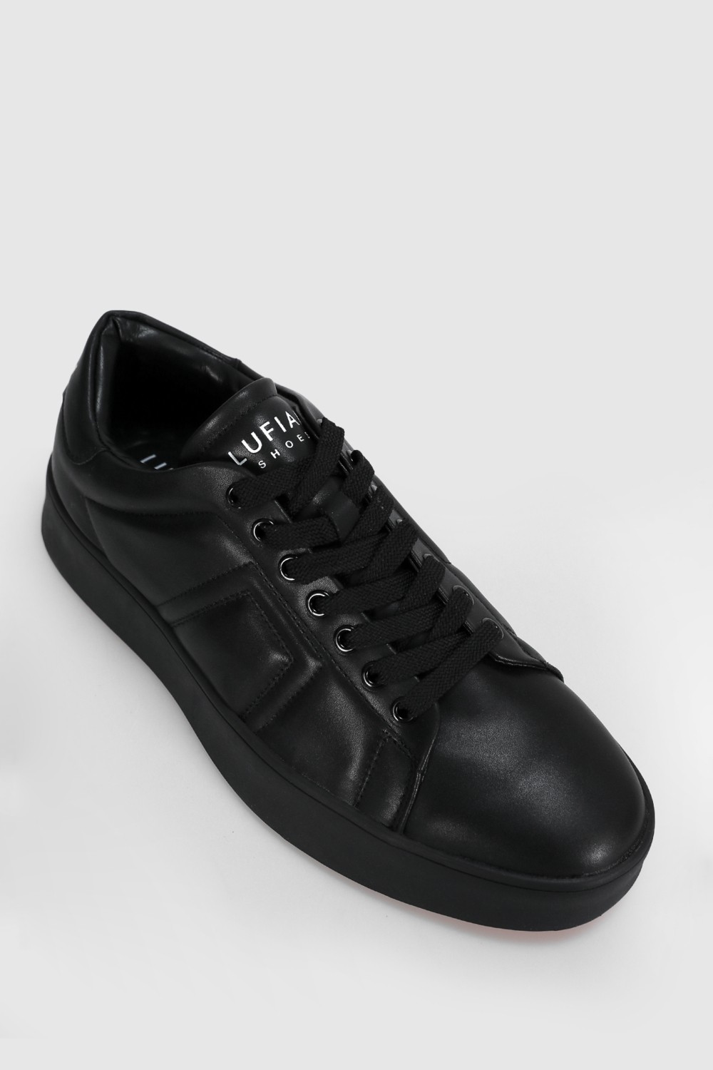 Lufian Zeus Erkek Deri Sneaker Ayakkabı Siyah görsel 3