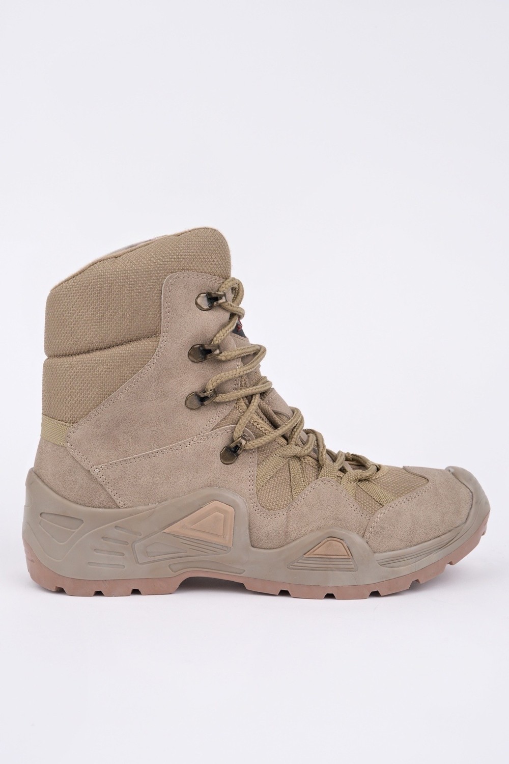 Muggo Ranger Tactical Askeri Fermuarlı ve Bağcıklı Postal Çöl Botu görsel 4