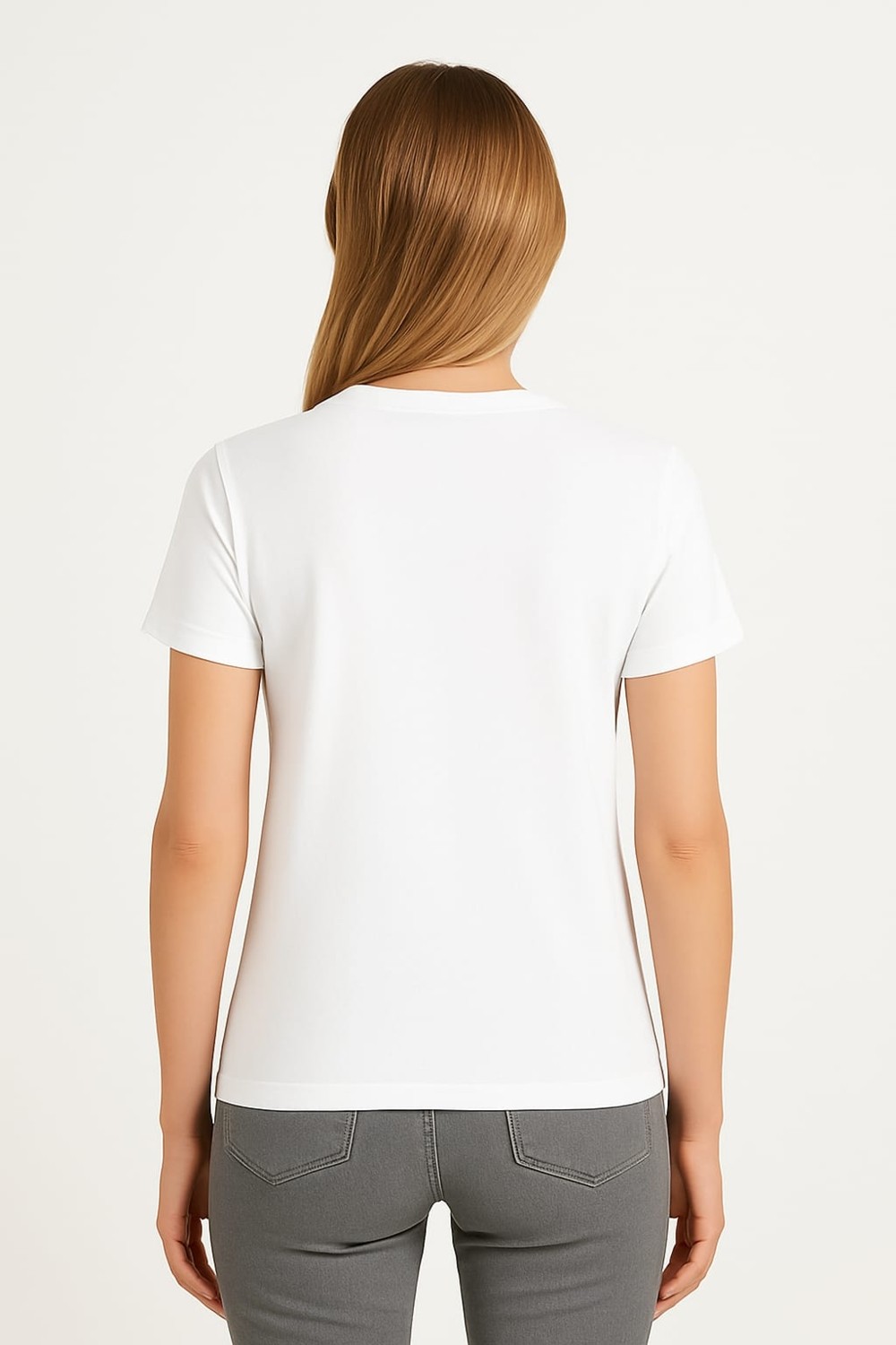 Mucemu 109TBİSİKLET Yaka Basic Tişörtunisex görsel 2
