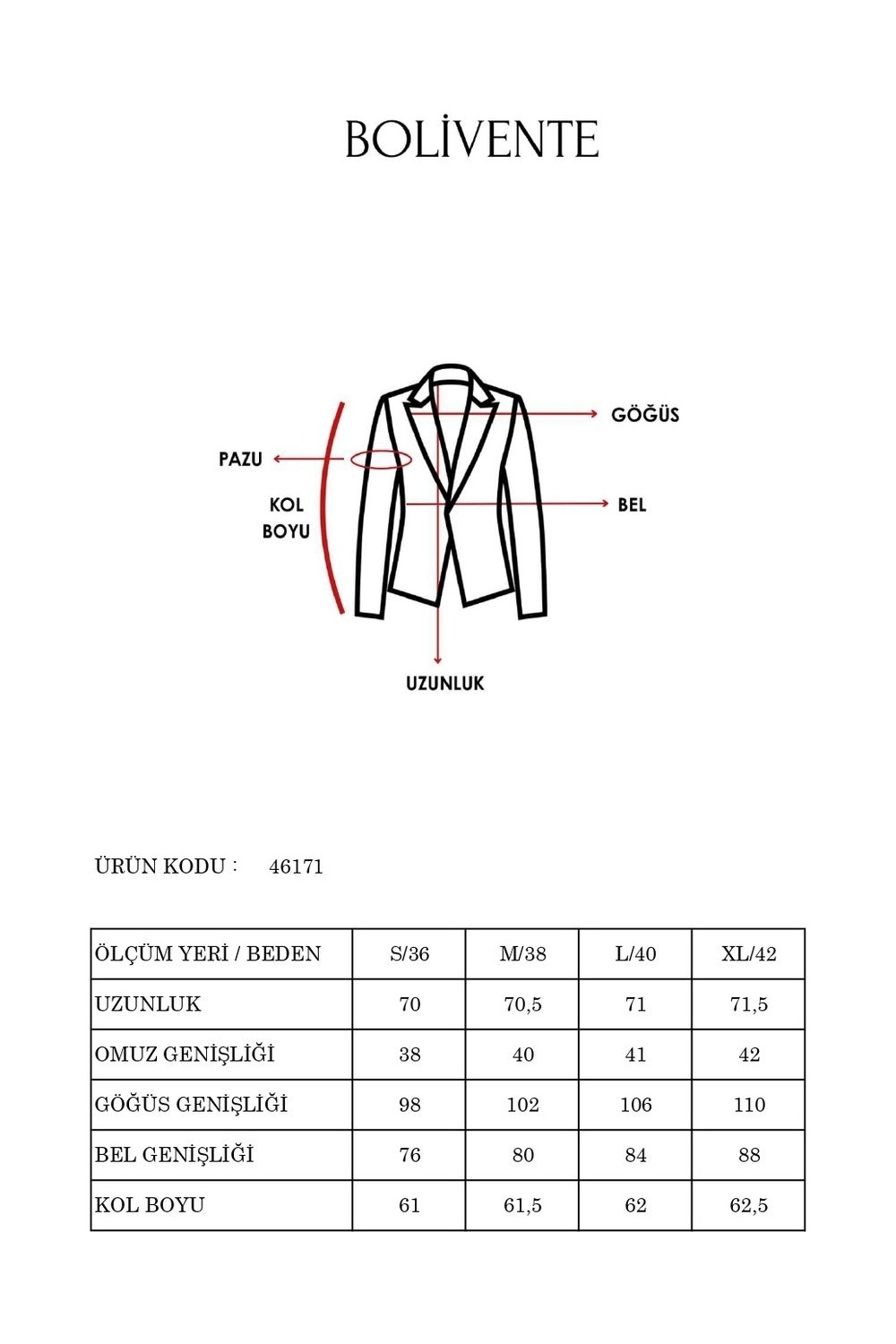 Bolivente Ekru Regular Fit Pile Detaylı Blazer Ceket görsel 8