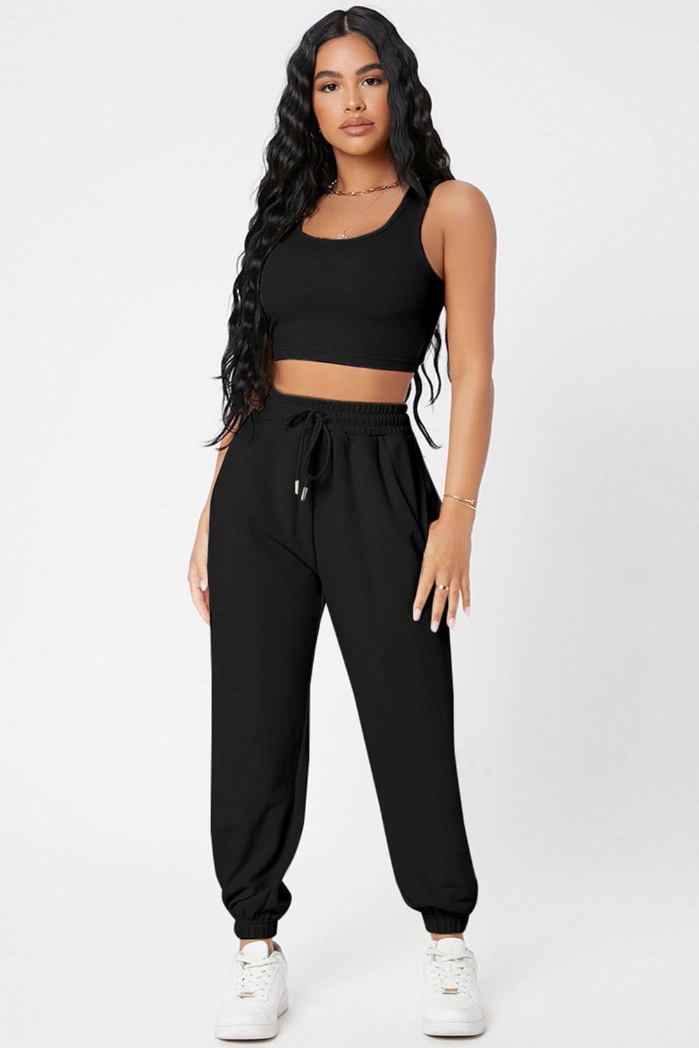 Belirtilmemiş Cepli Jogger Eşofman Bluz