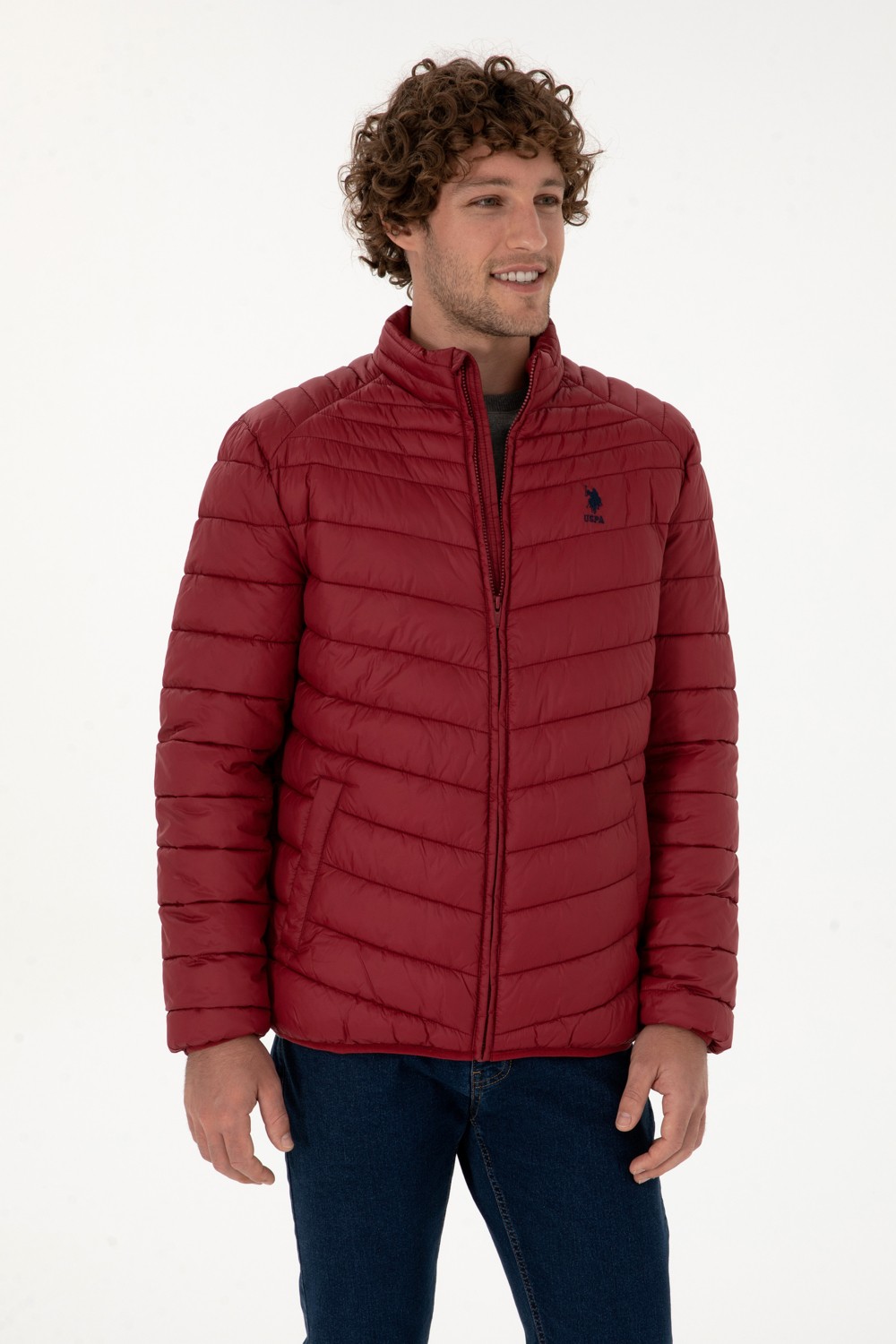 U.S. Polo Assn. Erkek Gri Mont 50312001-VR024 görsel 8