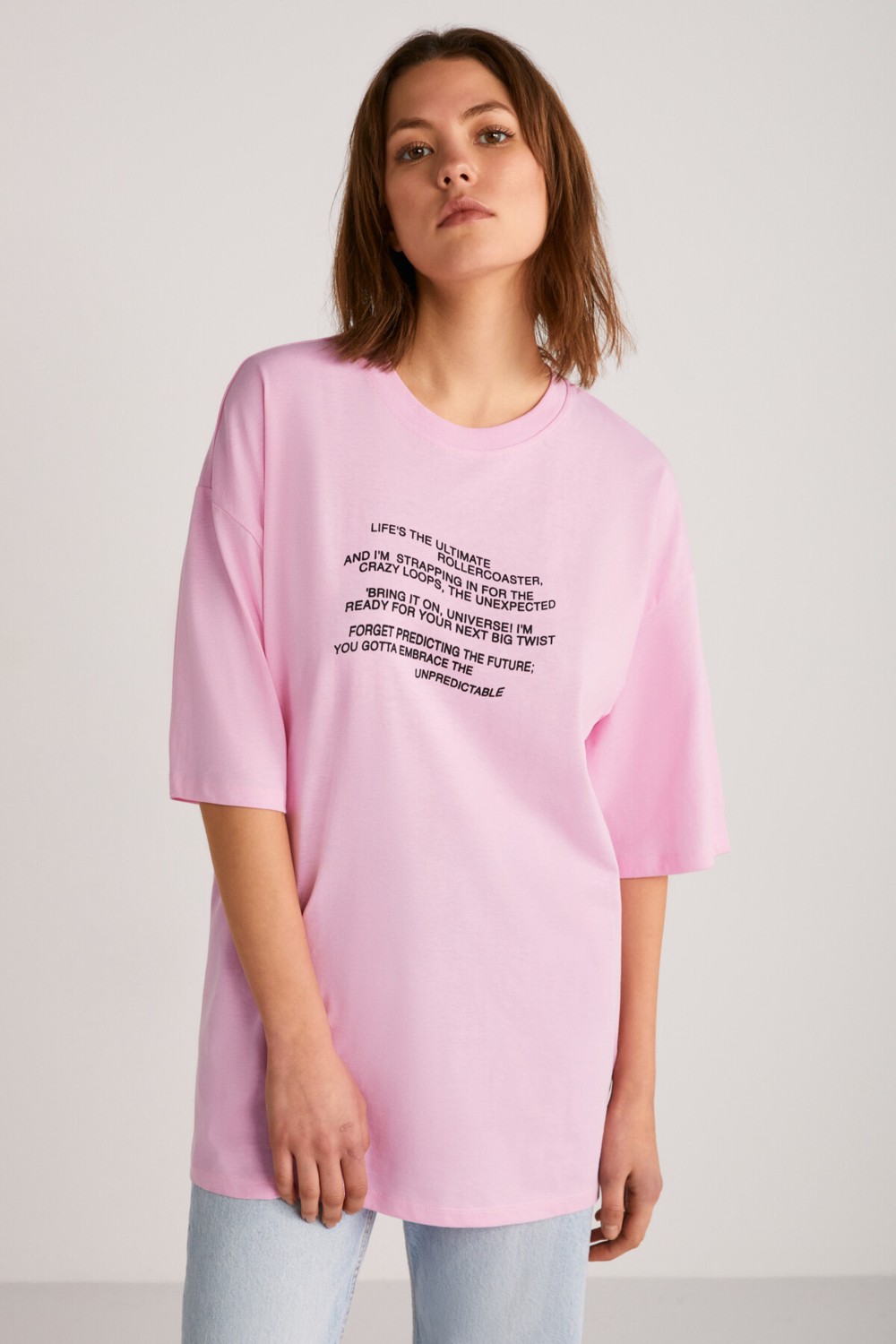 Grimelange THESSA Kadın Pembe T-Shirt