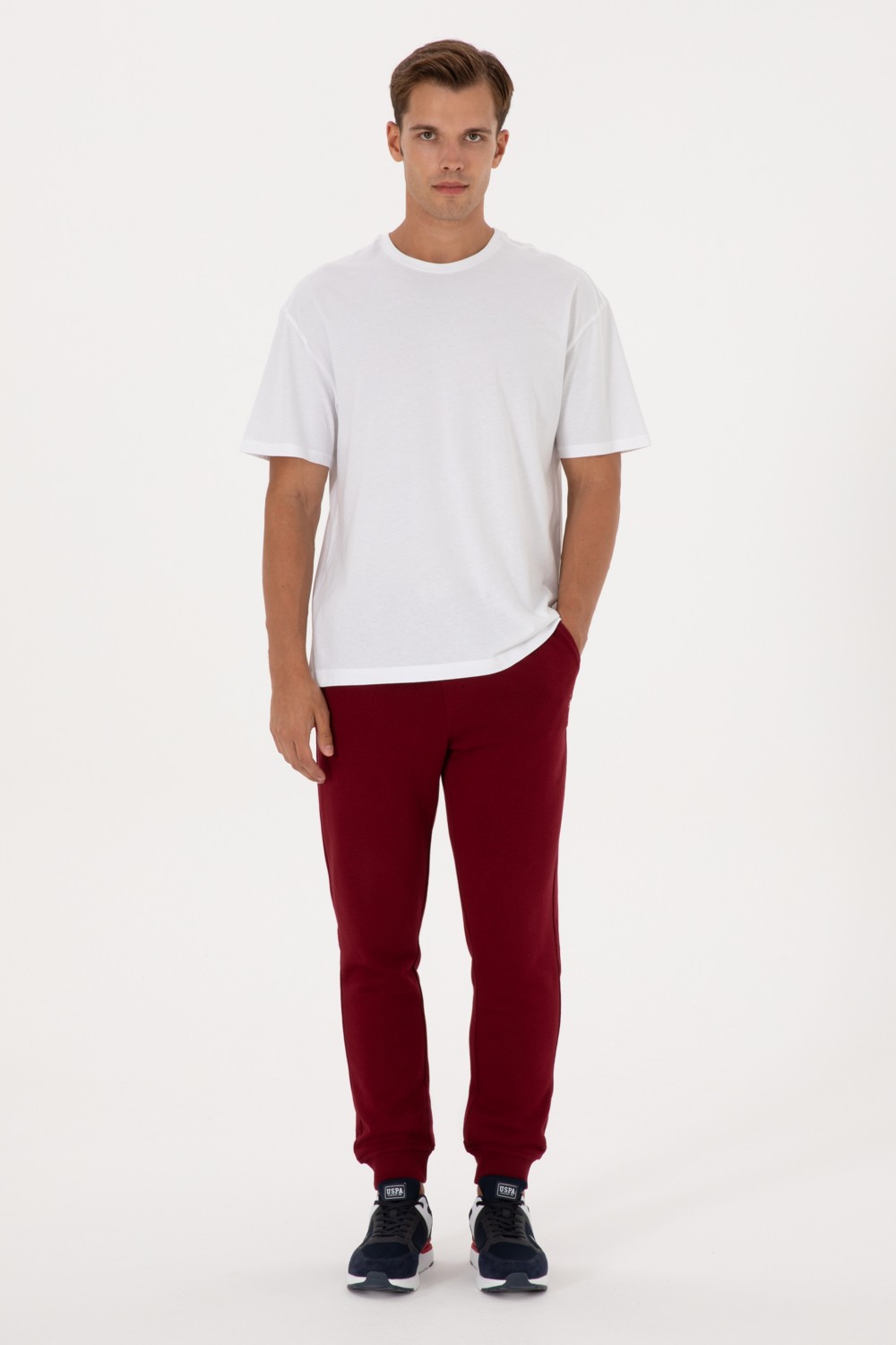 U.S. Polo Assn. Erkek Siyah Eşofman Altı 50313765-VR046