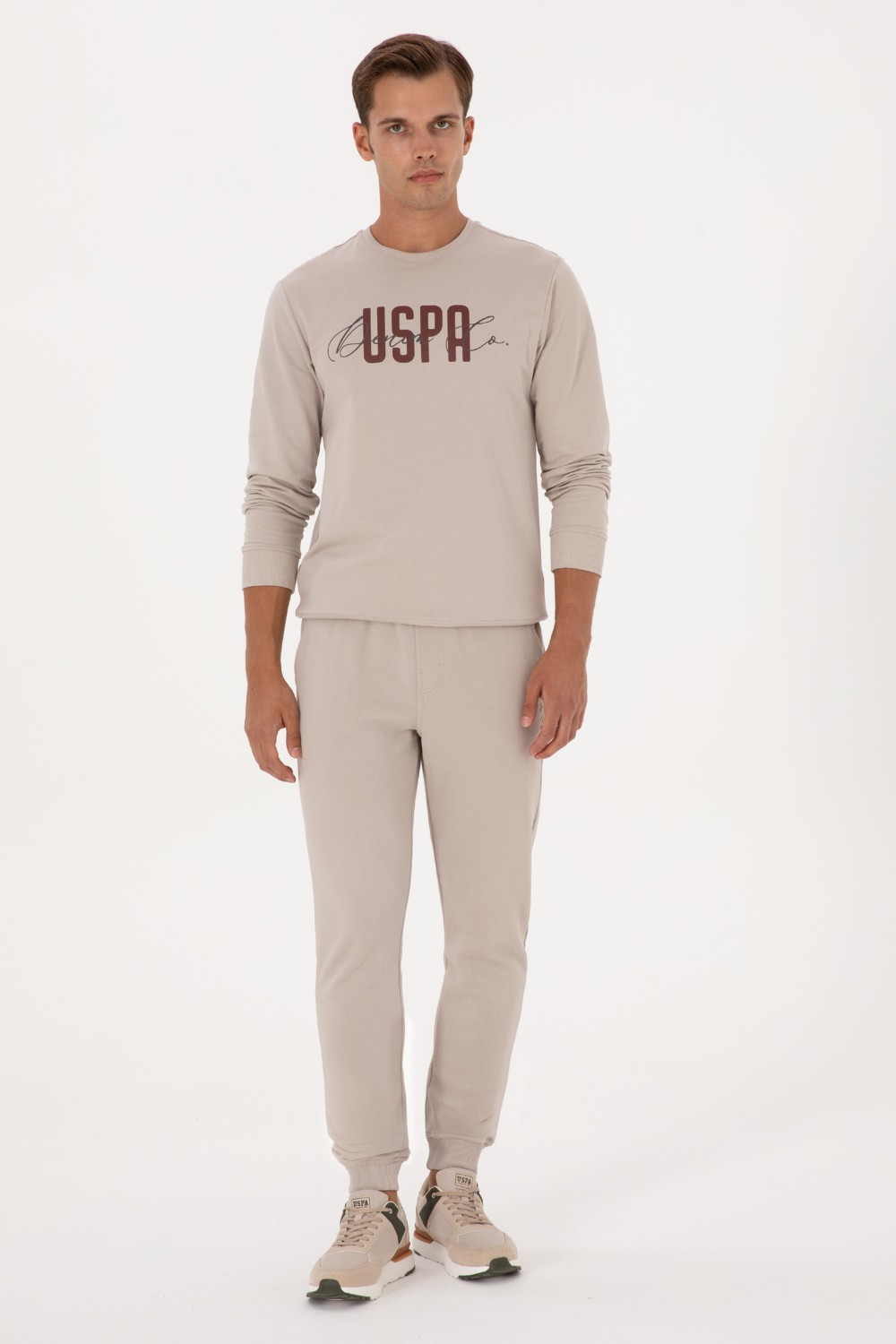 U.S. Polo Assn. Erkek Siyah Eşofman Altı 50313759-VR046