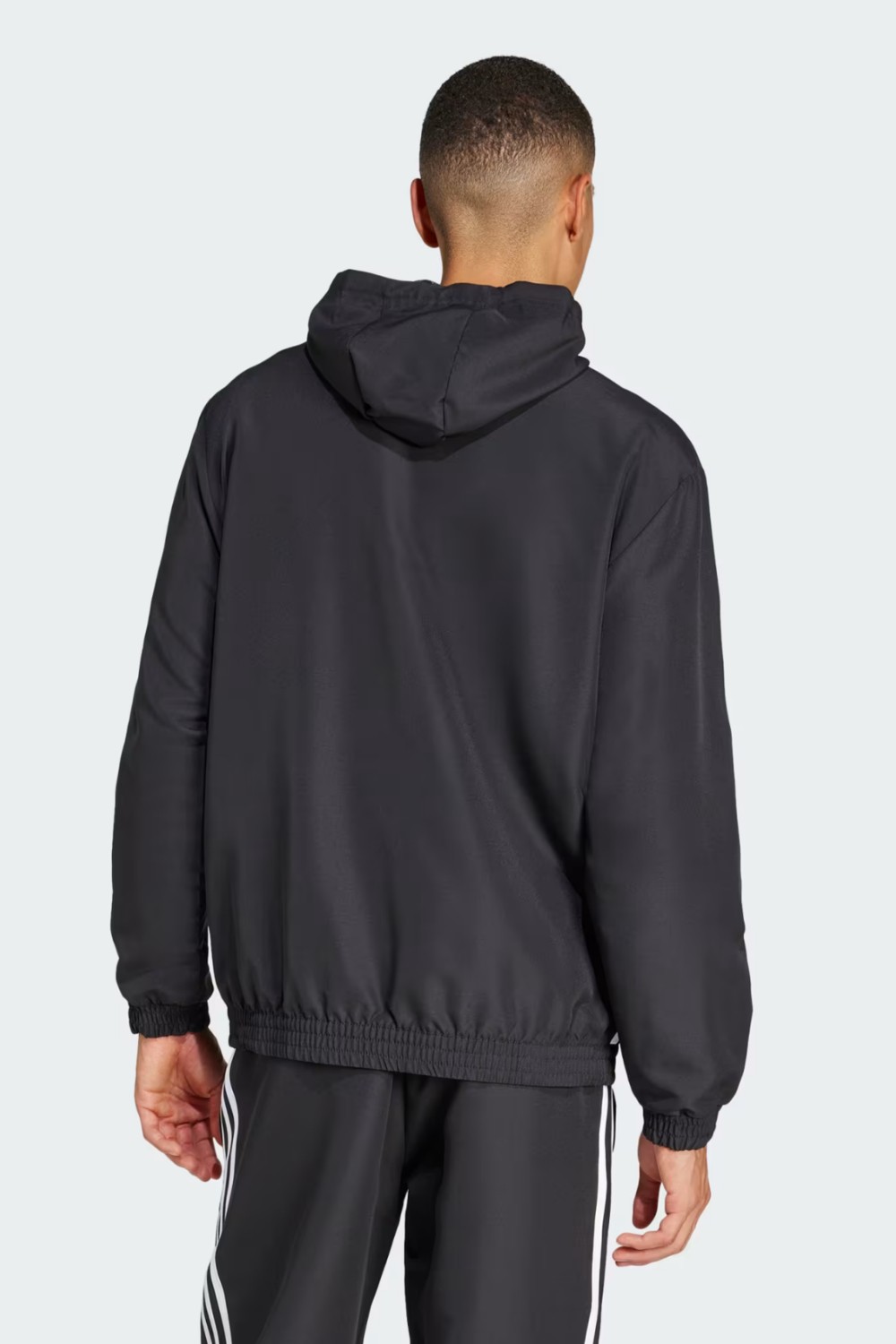 adidas Tiro 25 Essentials Woven Siyah Kapşonlu Eşofman Üstü JC5435 görsel 2