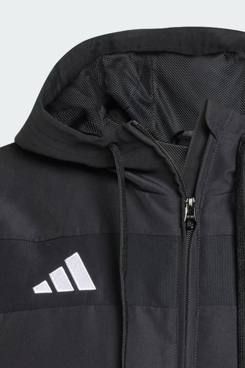 adidas Tiro 25 Essentials Woven Siyah Kapşonlu Eşofman Üstü JC5435 görsel 7